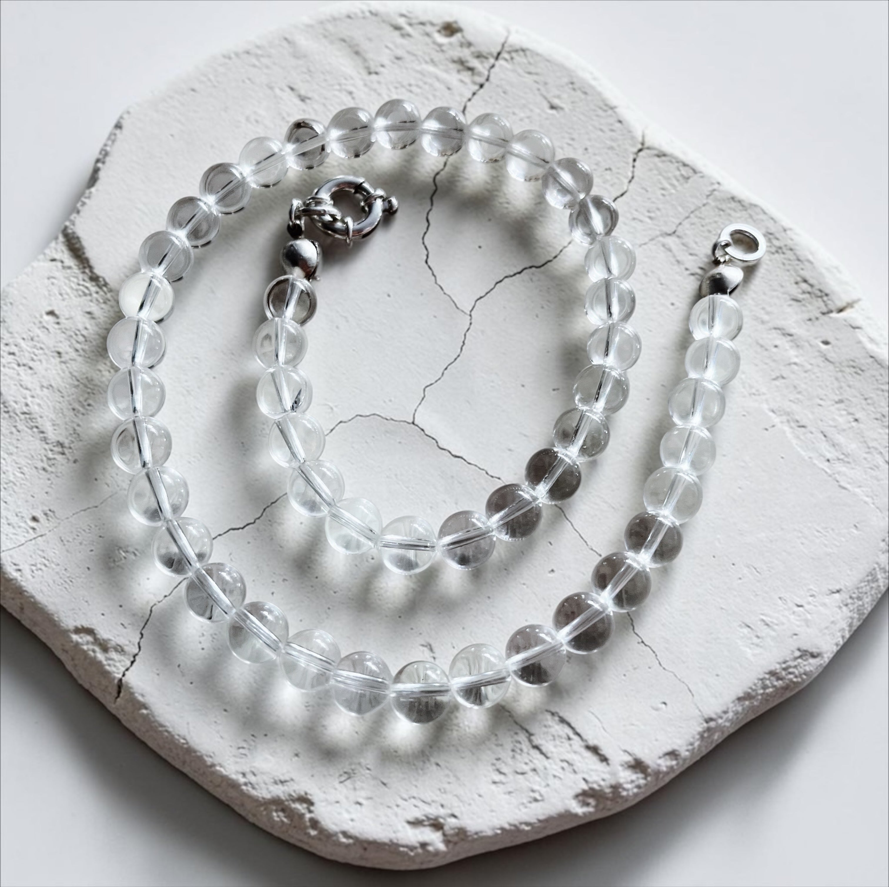 Collar Rocking Balls Cuarzo