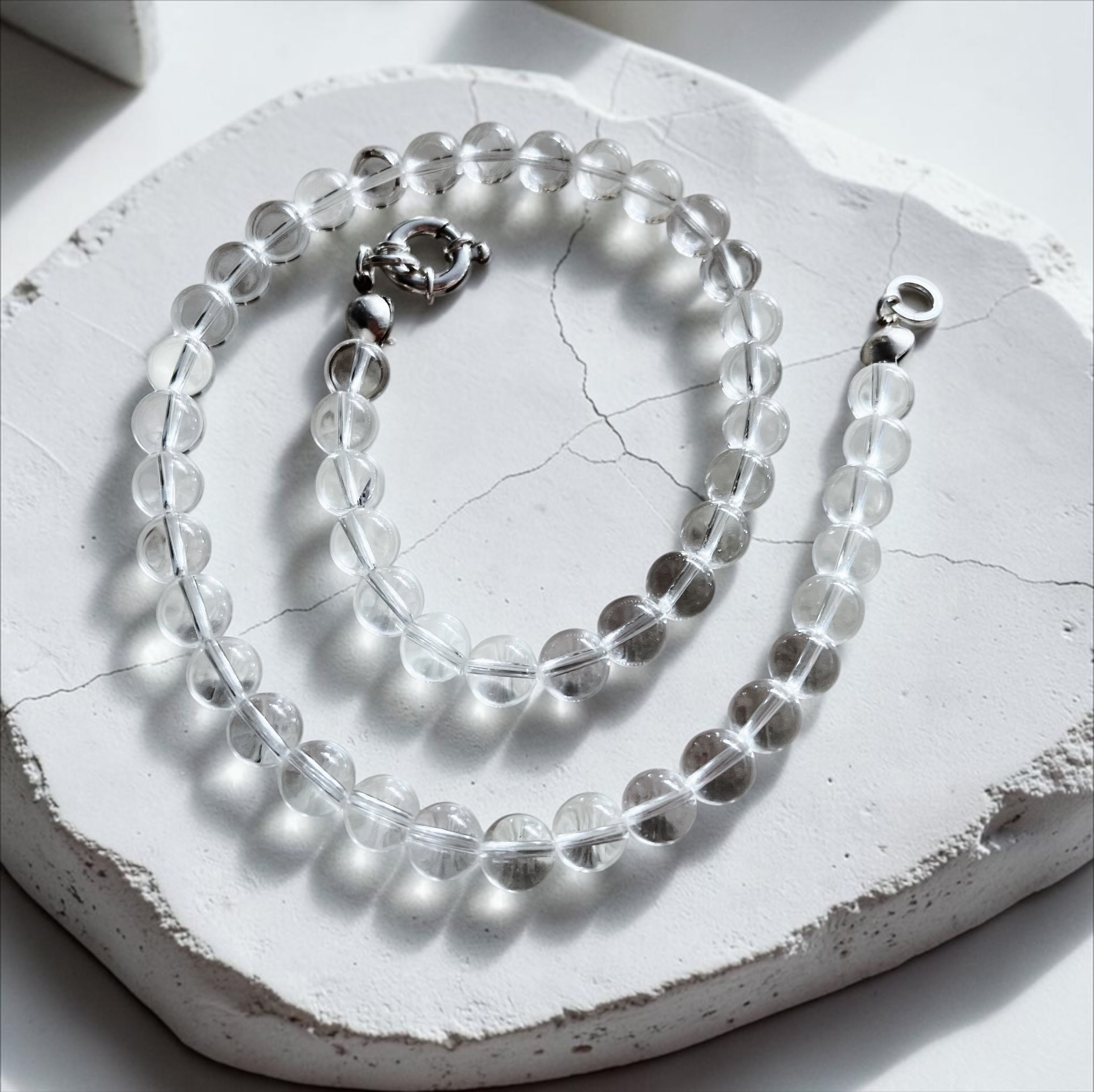 Collar Rocking Balls Cuarzo