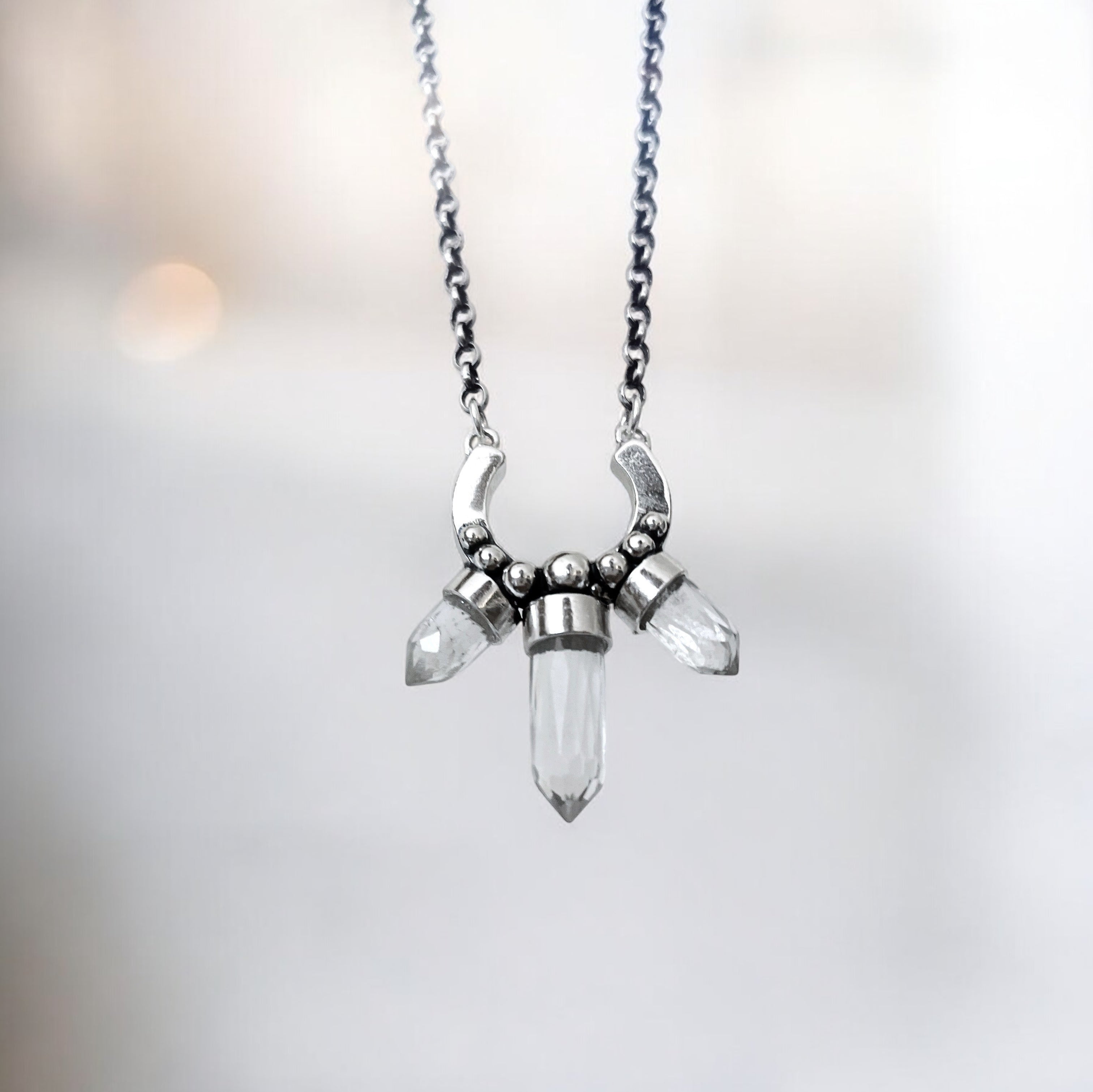 Collar Estalactitas Cuarzos