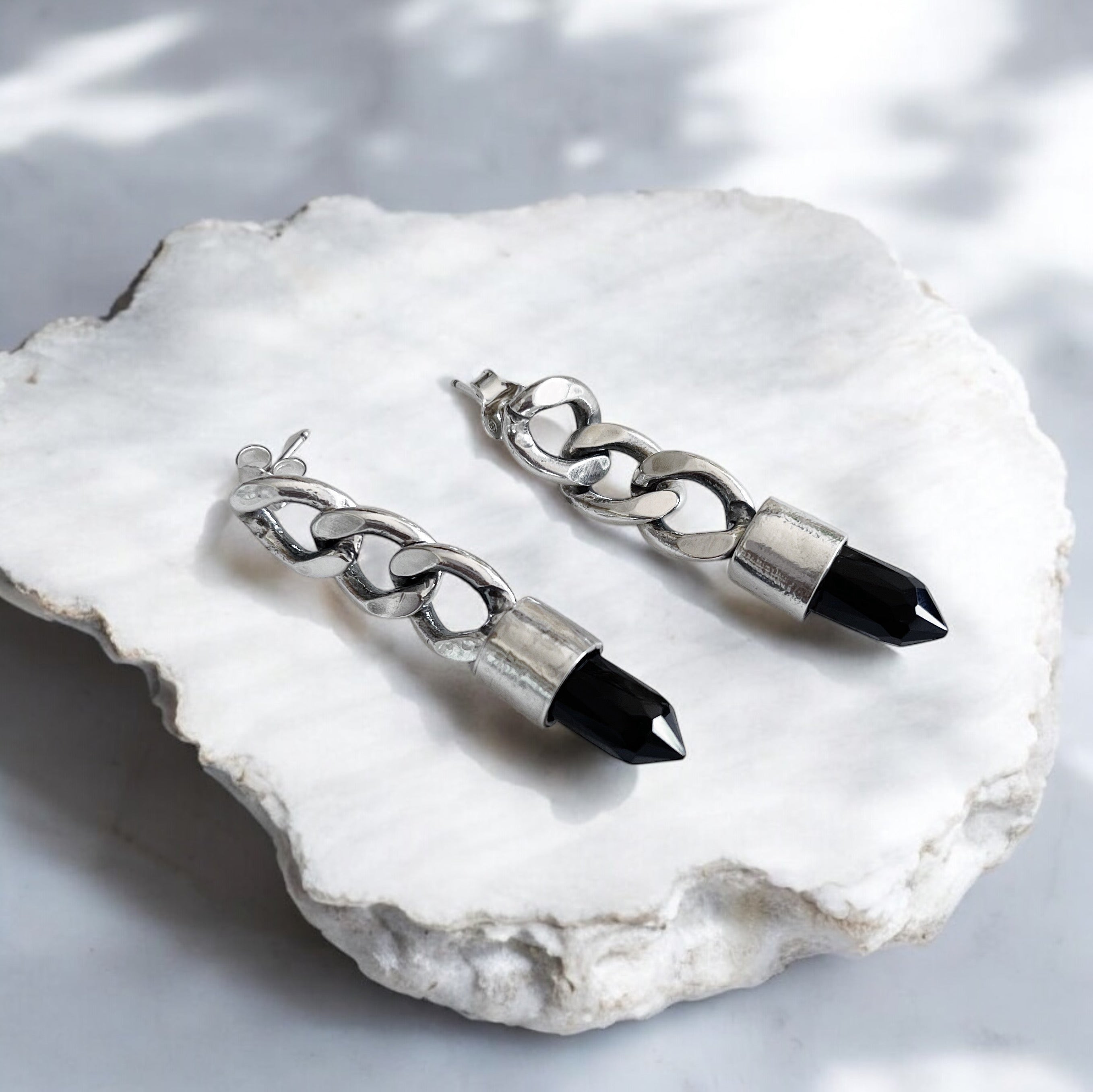 Aros Julieta - Onix o Cuarzo