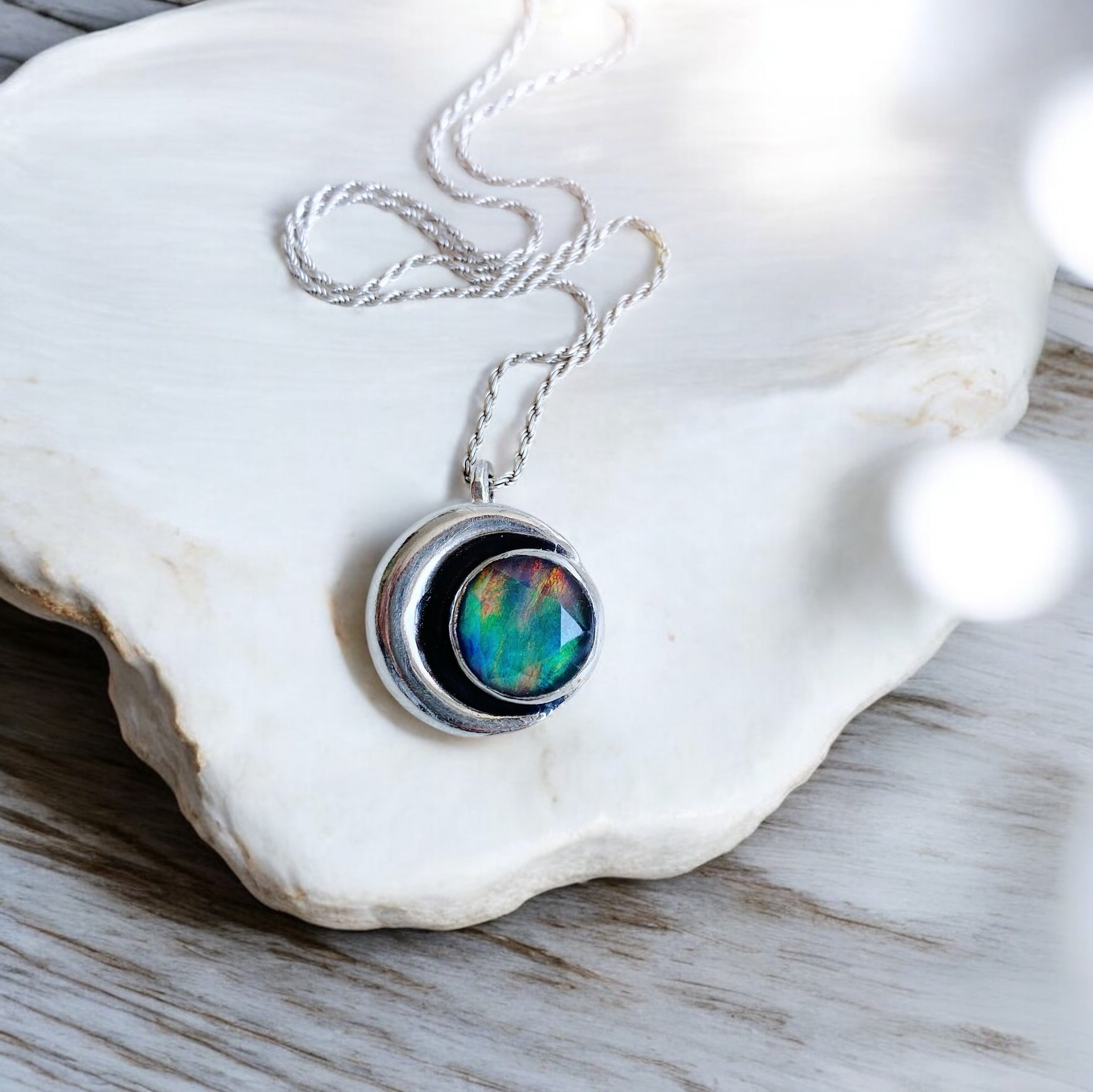 Colgante Medalla Eclipse Boreal