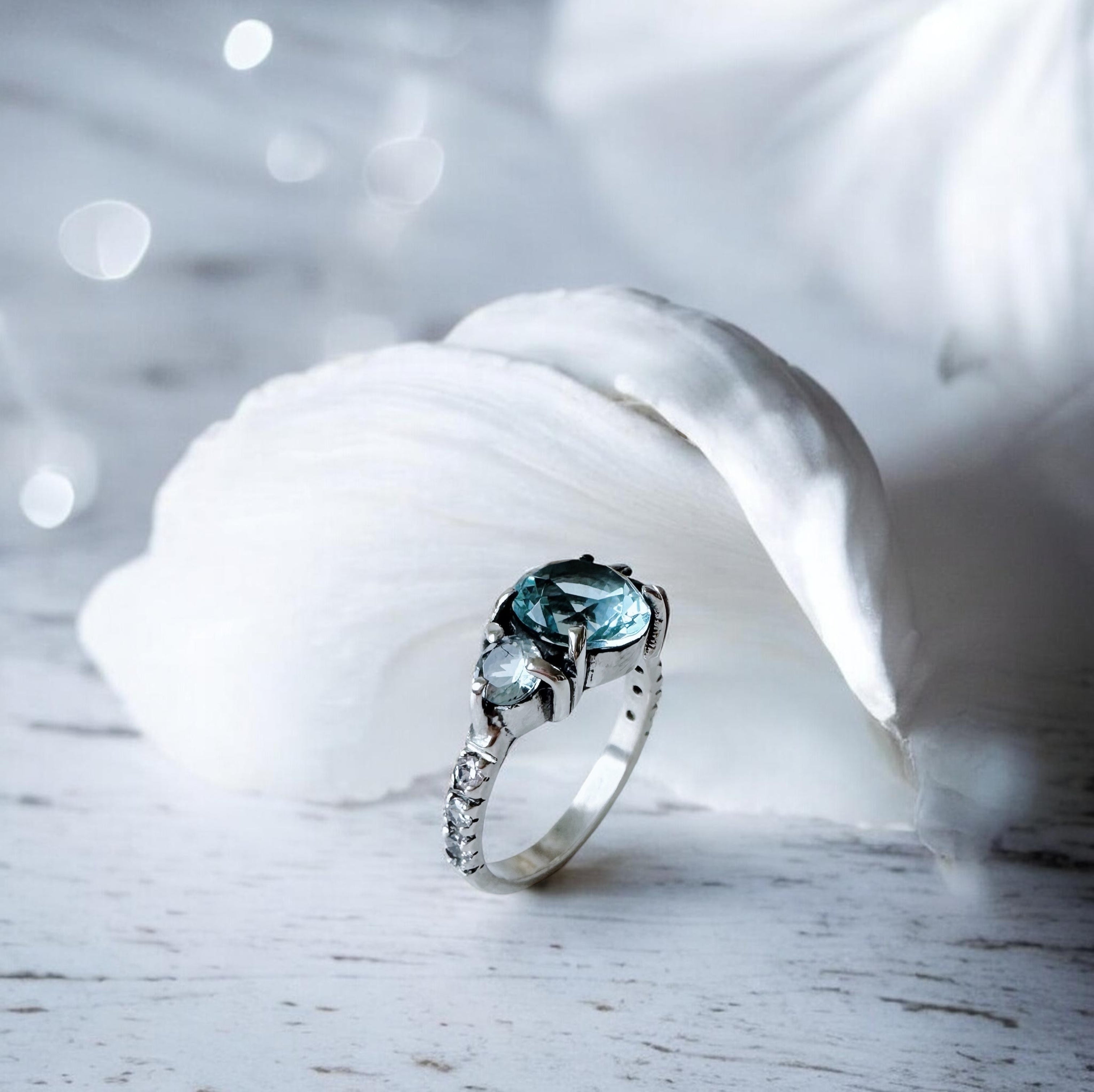 Anillo Charlotte - Topacios