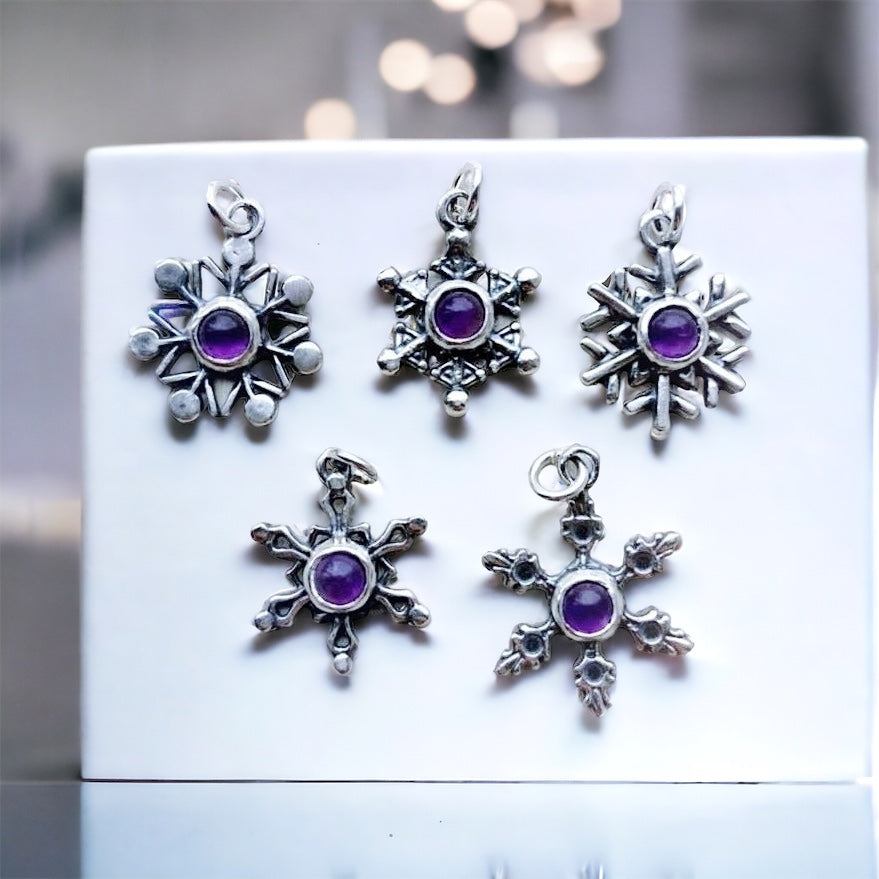 Colgantes Copitos Amatista