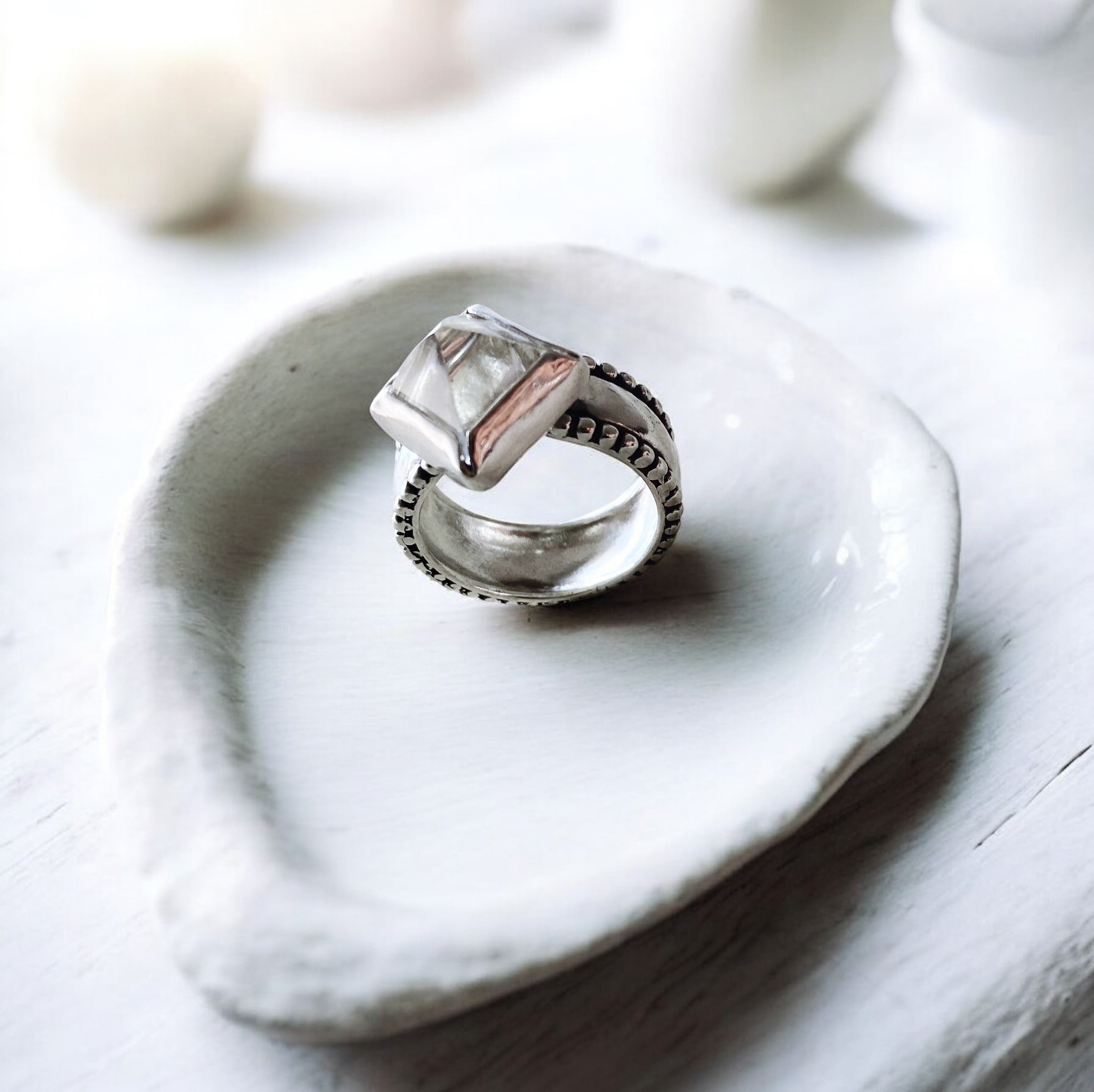 Anillo Giza Cuarzo