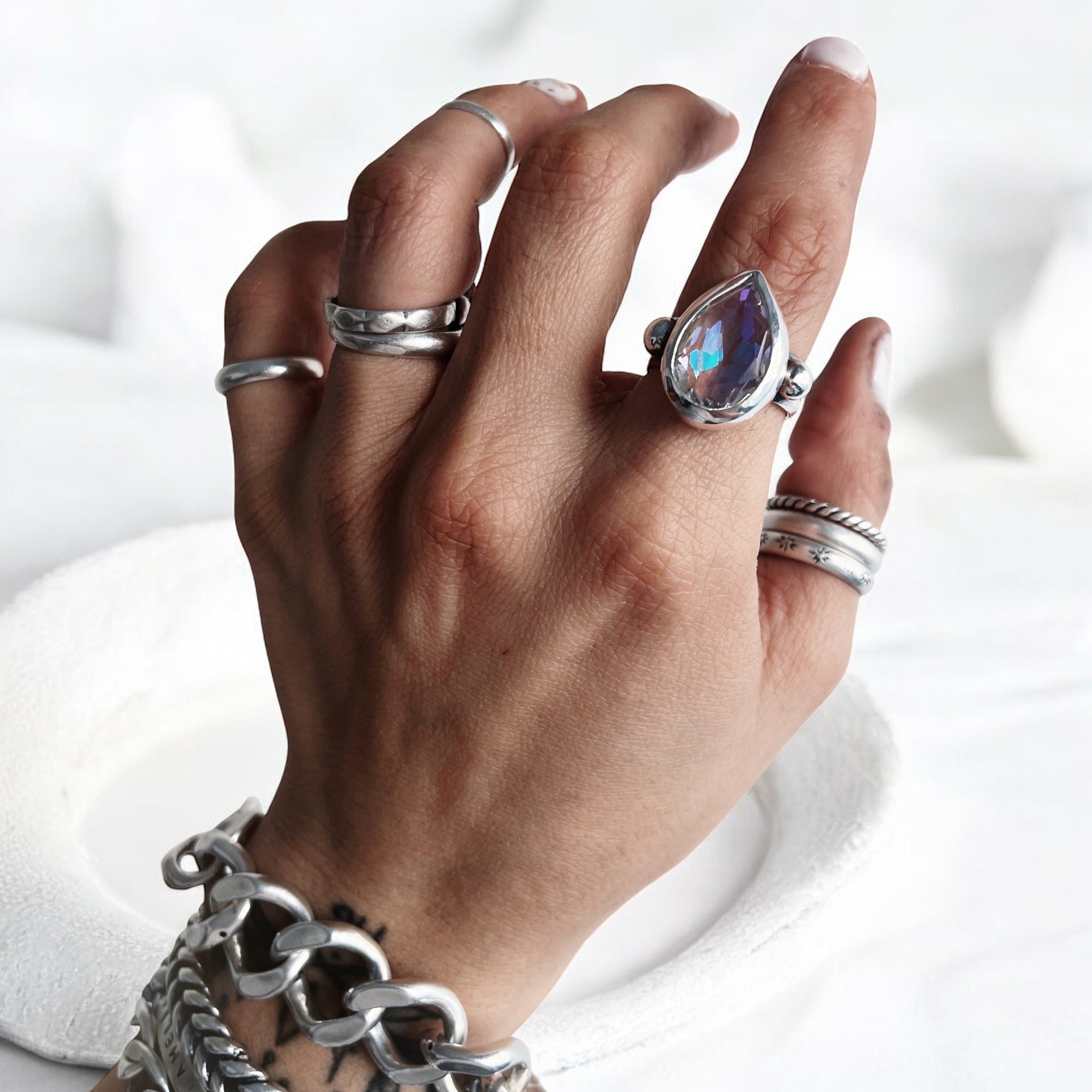 Anillo Sitka Gota Alaska