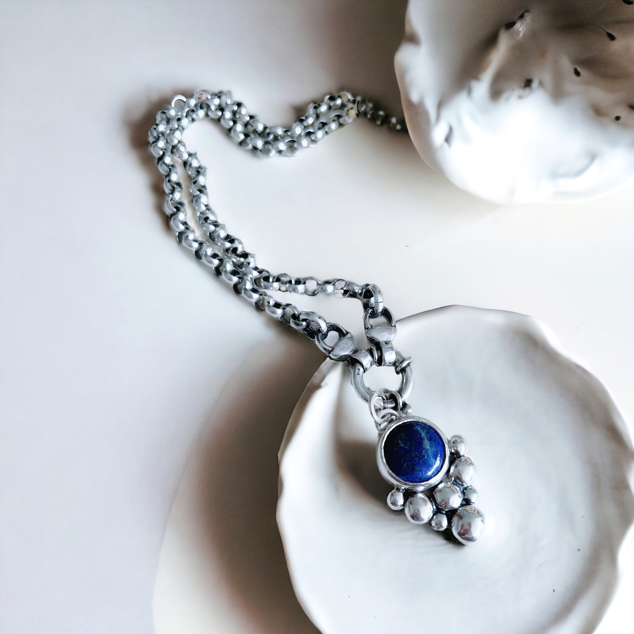 Colgante Luneta Magna Lapiz Lazuli