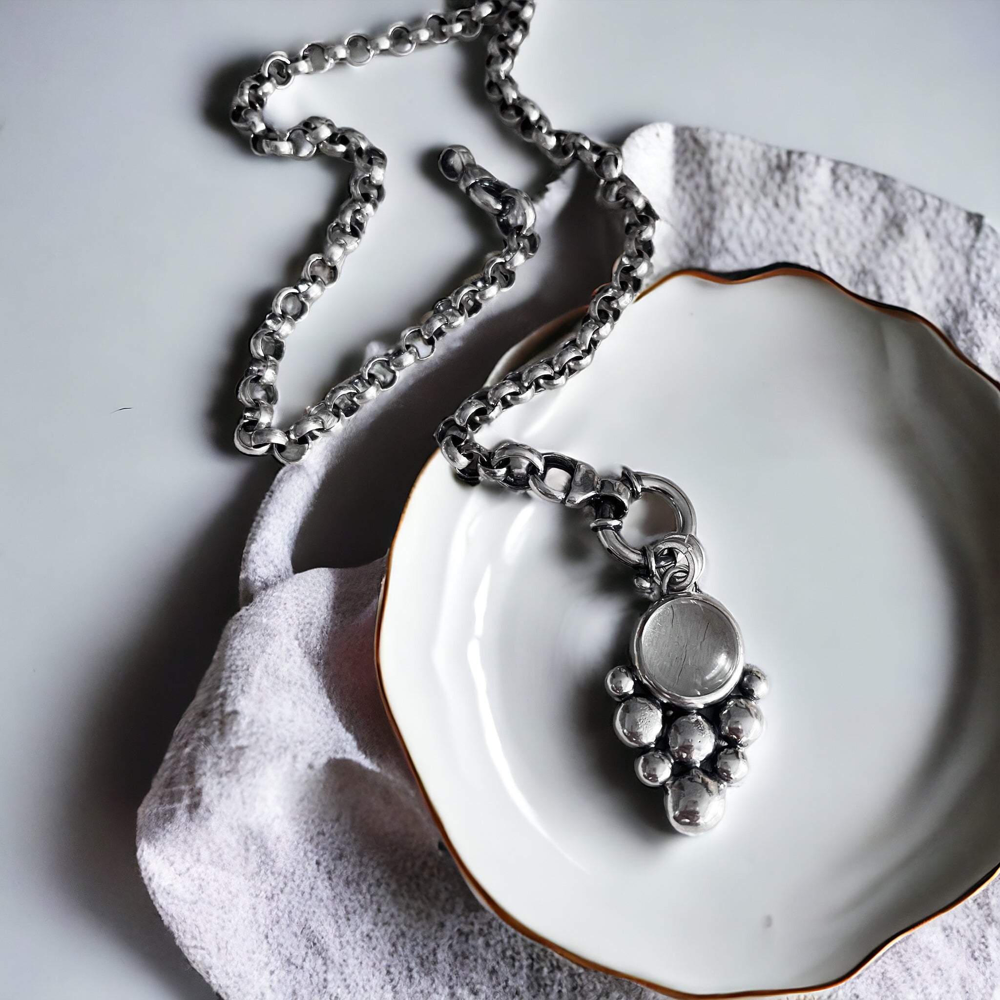 Colgante Luneta Magna White