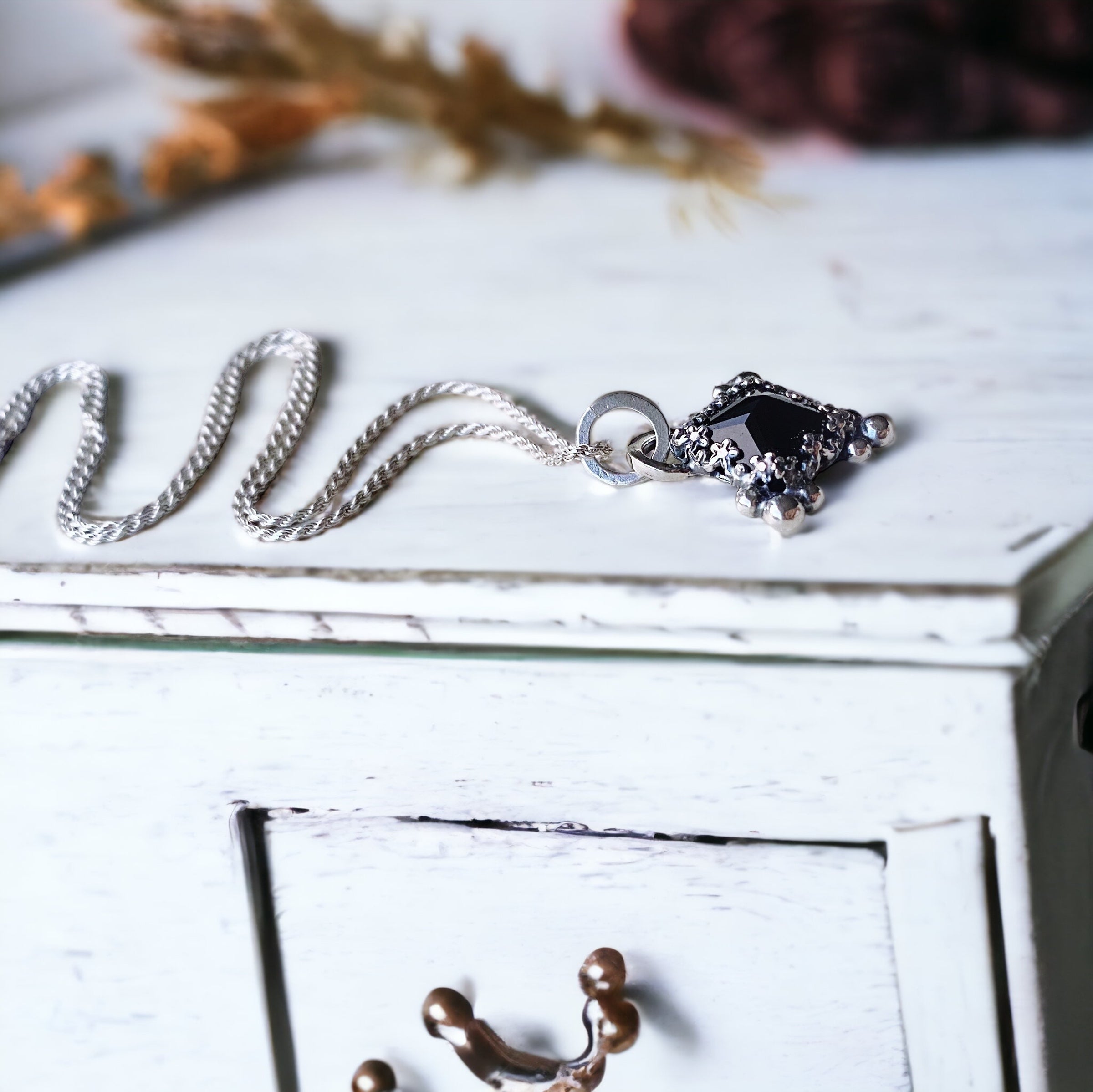 Colgante Prisma Sexy Lace - Varias Piedras