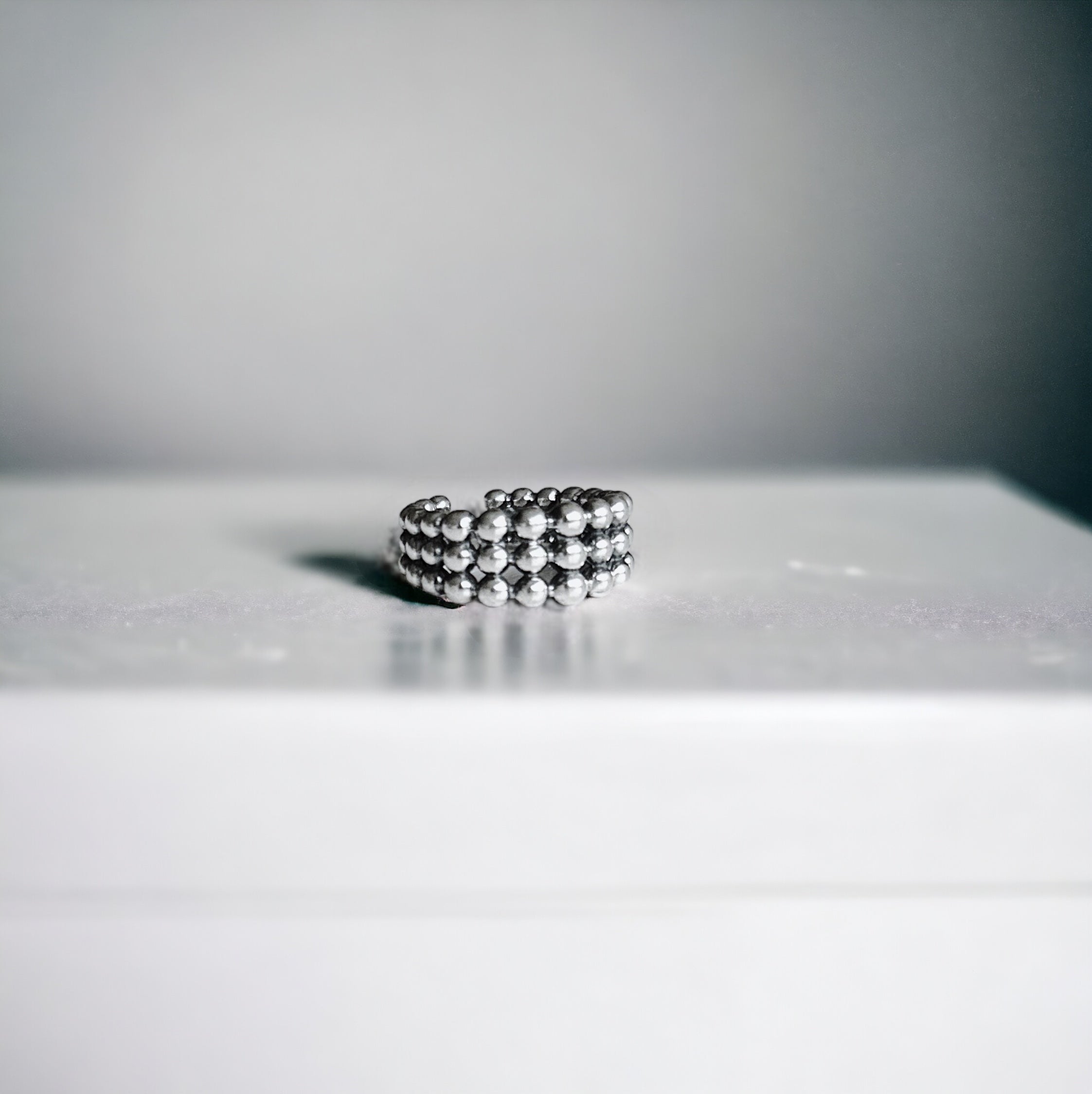 Anillo Trio Pelotitas - PREVENTA