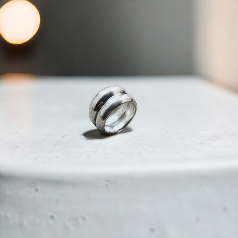 Anillo Media Caña Doble gorda