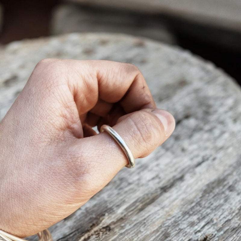 Anillo Argolla Redonda