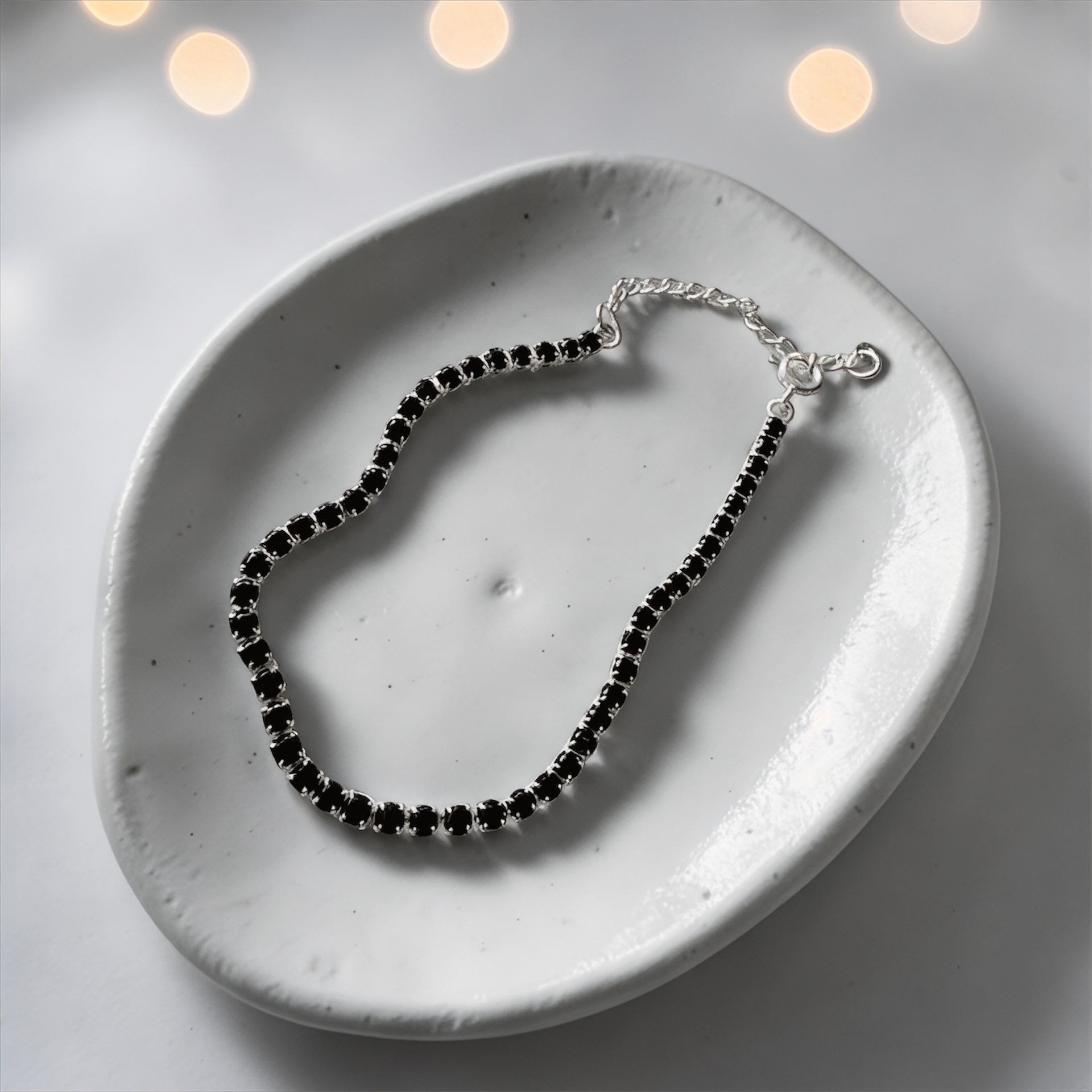 Pulsera Tennis Black