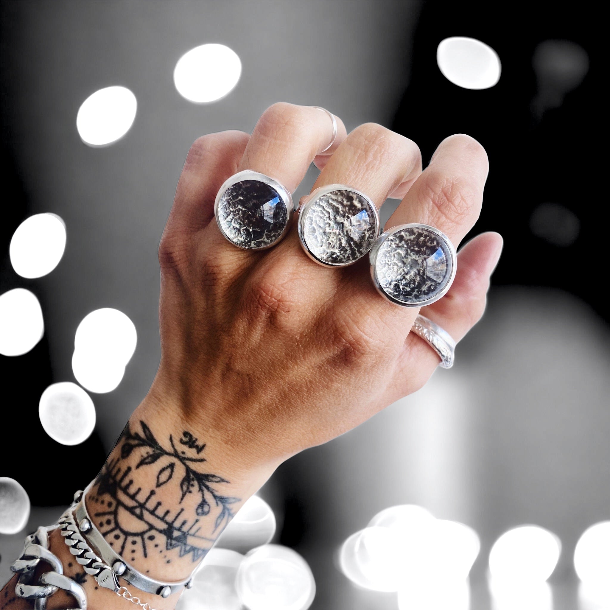 Anillo Cráter caleidoscopio