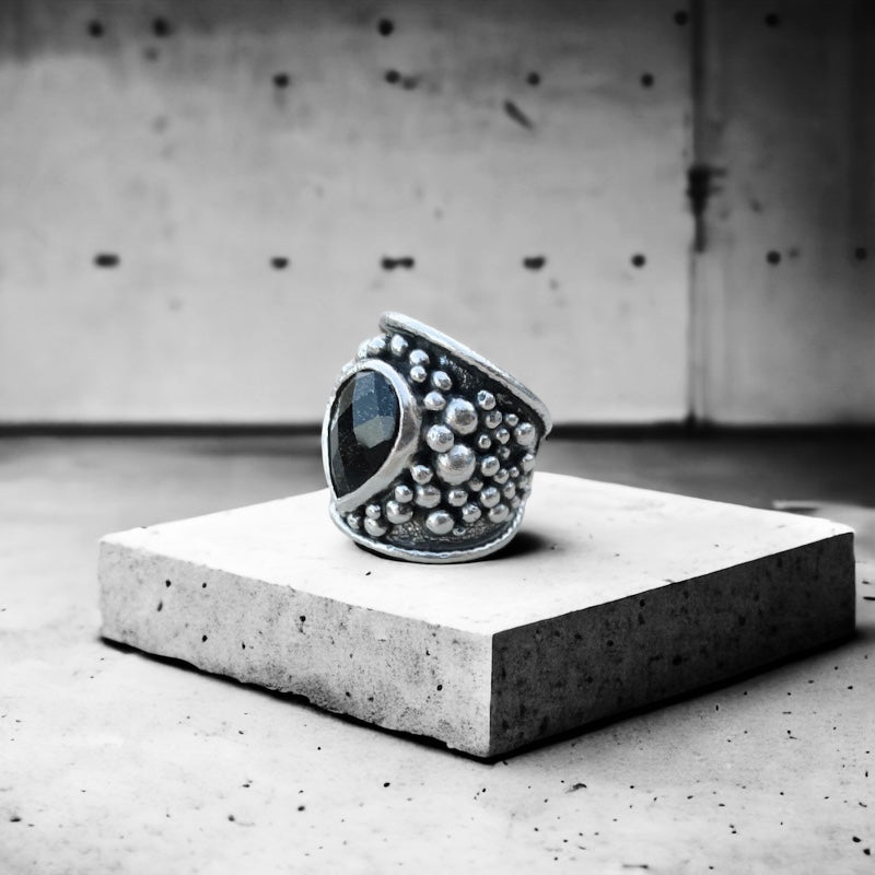 Anillo Gigante Empelotado Black PREVENTA