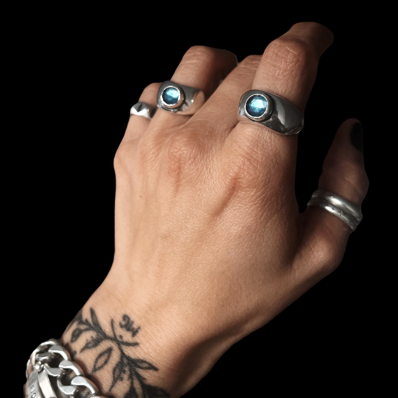 Anillo Ayla - Blue Shade