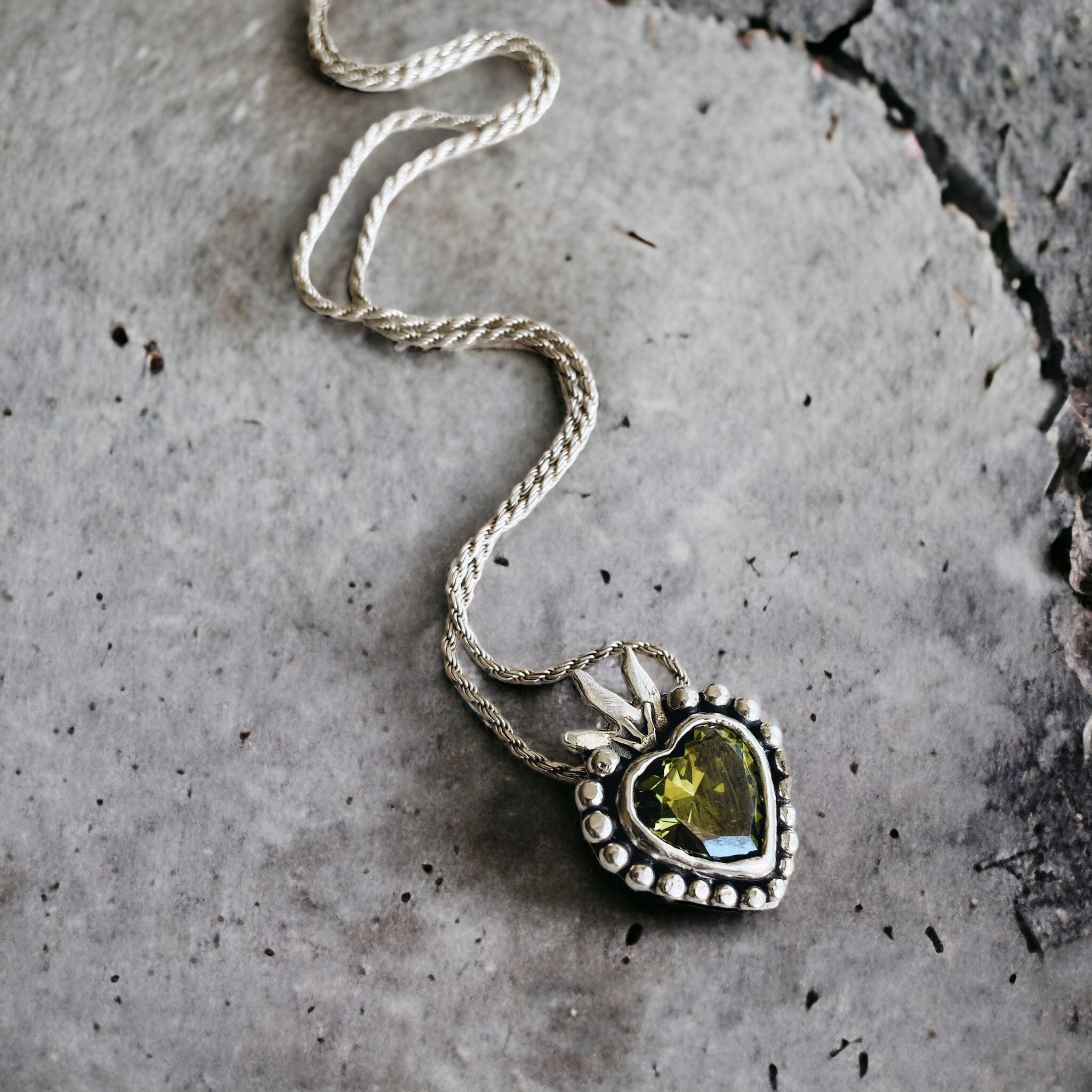 Colgante Detente fine Peridoto