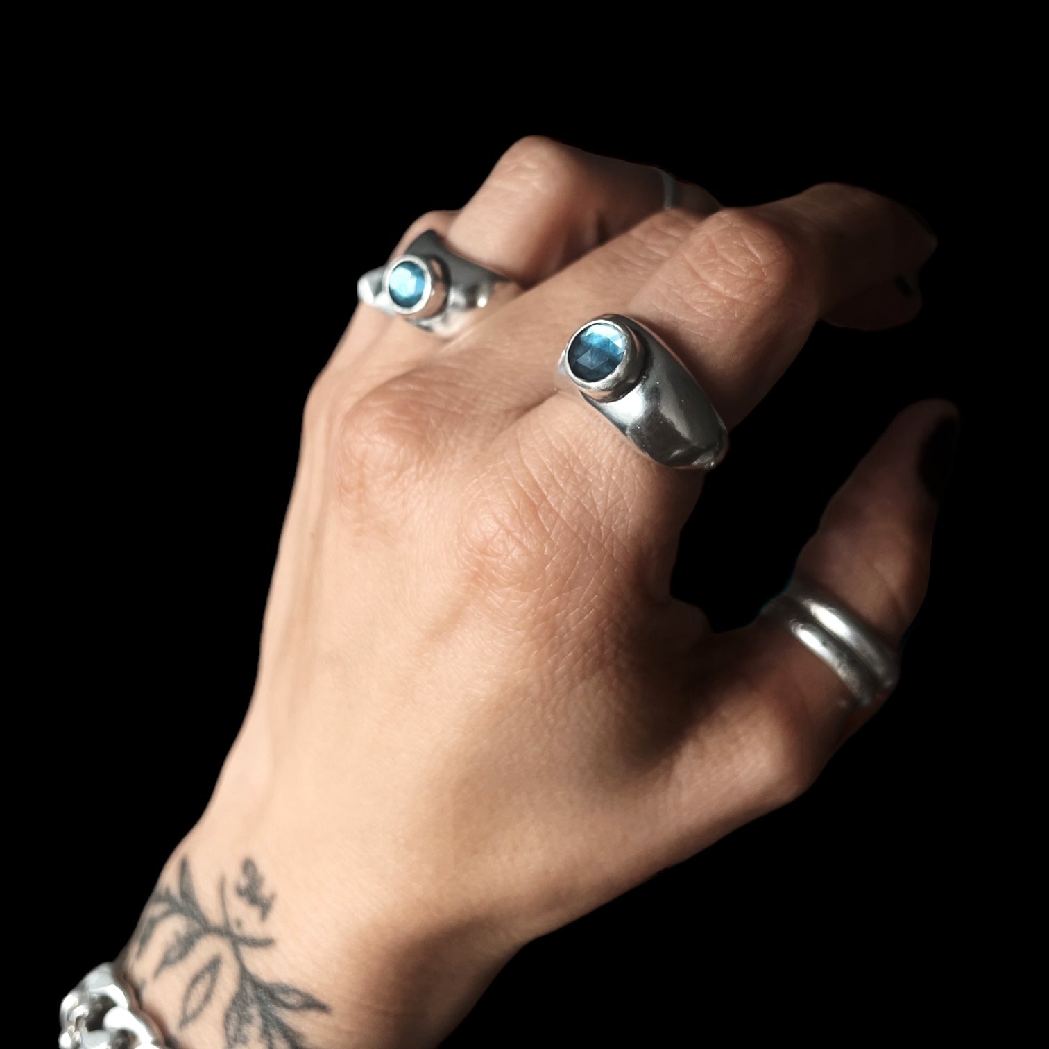 Anillo Ayla - Blue Shade