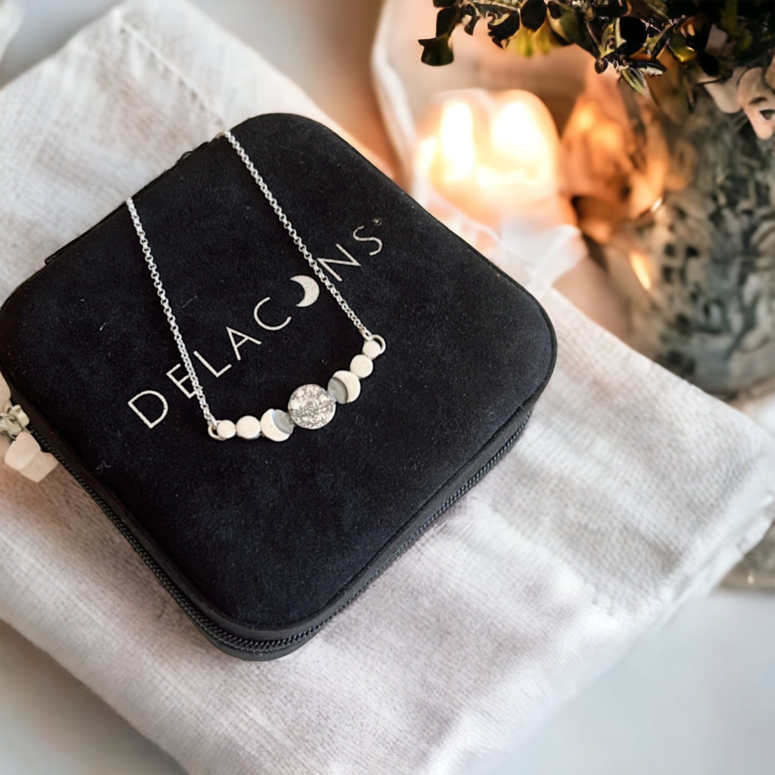 Pack Joyero Viajero + Collar Fases