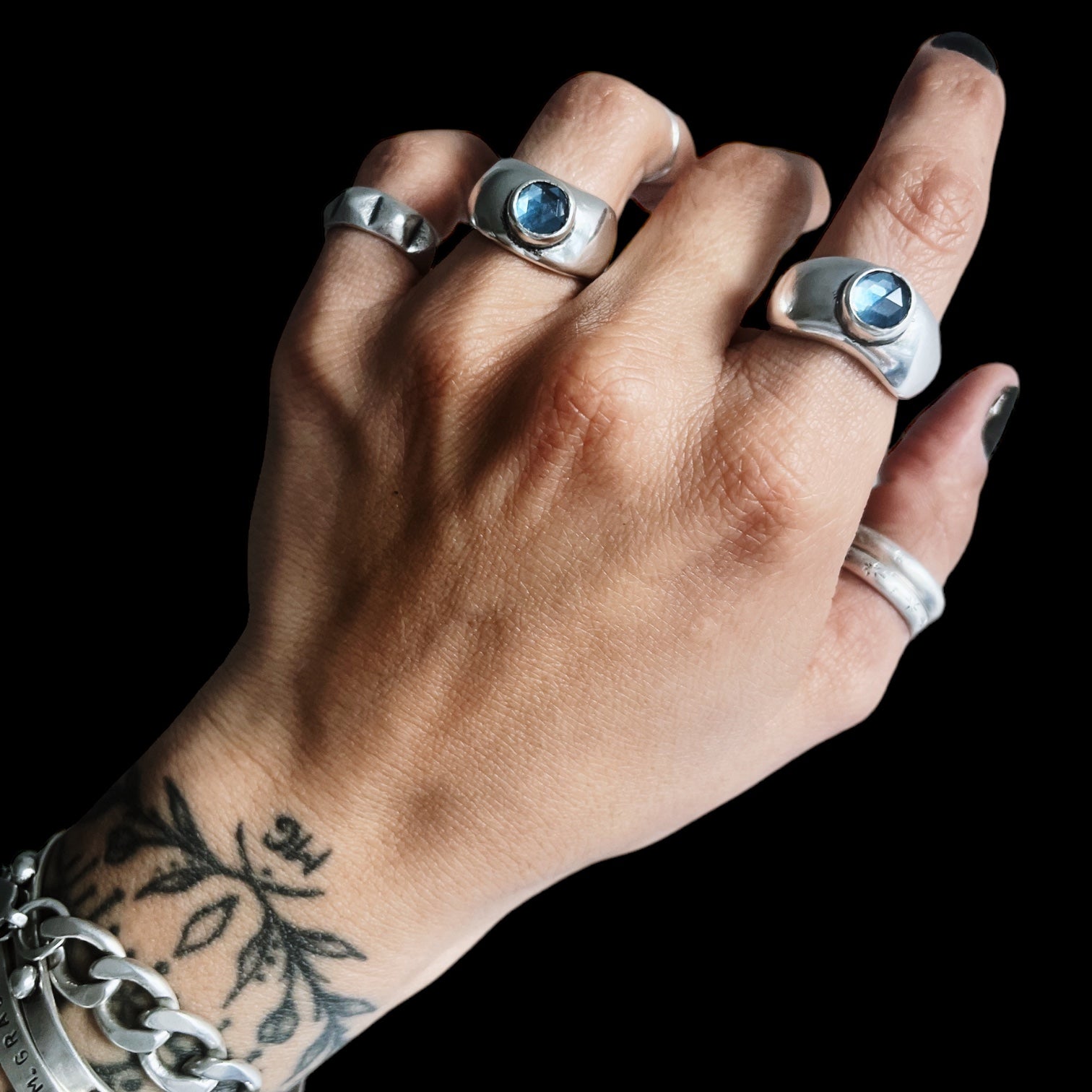 Anillo Ayla - Blue Shade