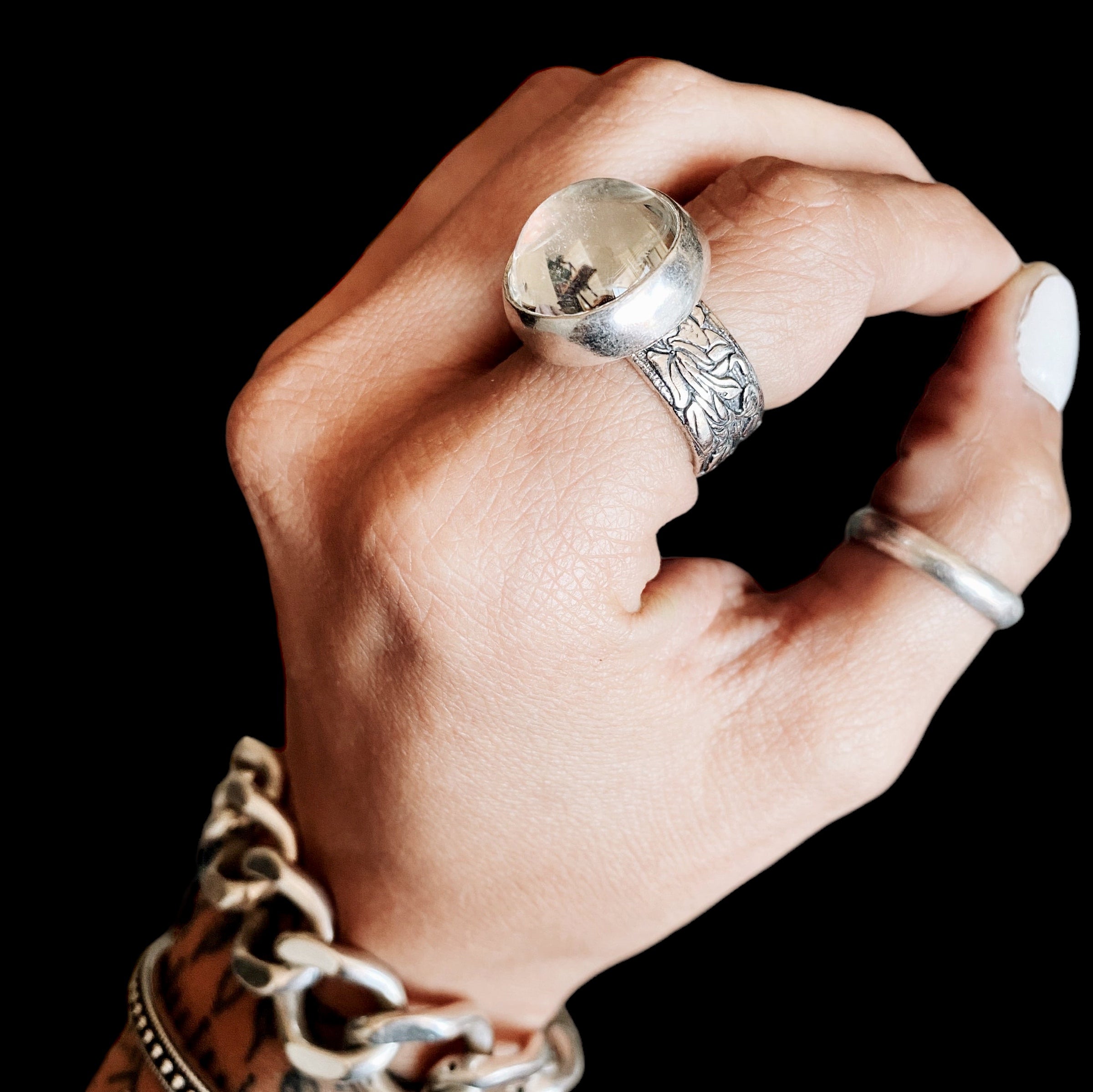 Anillo Flamenco Domo