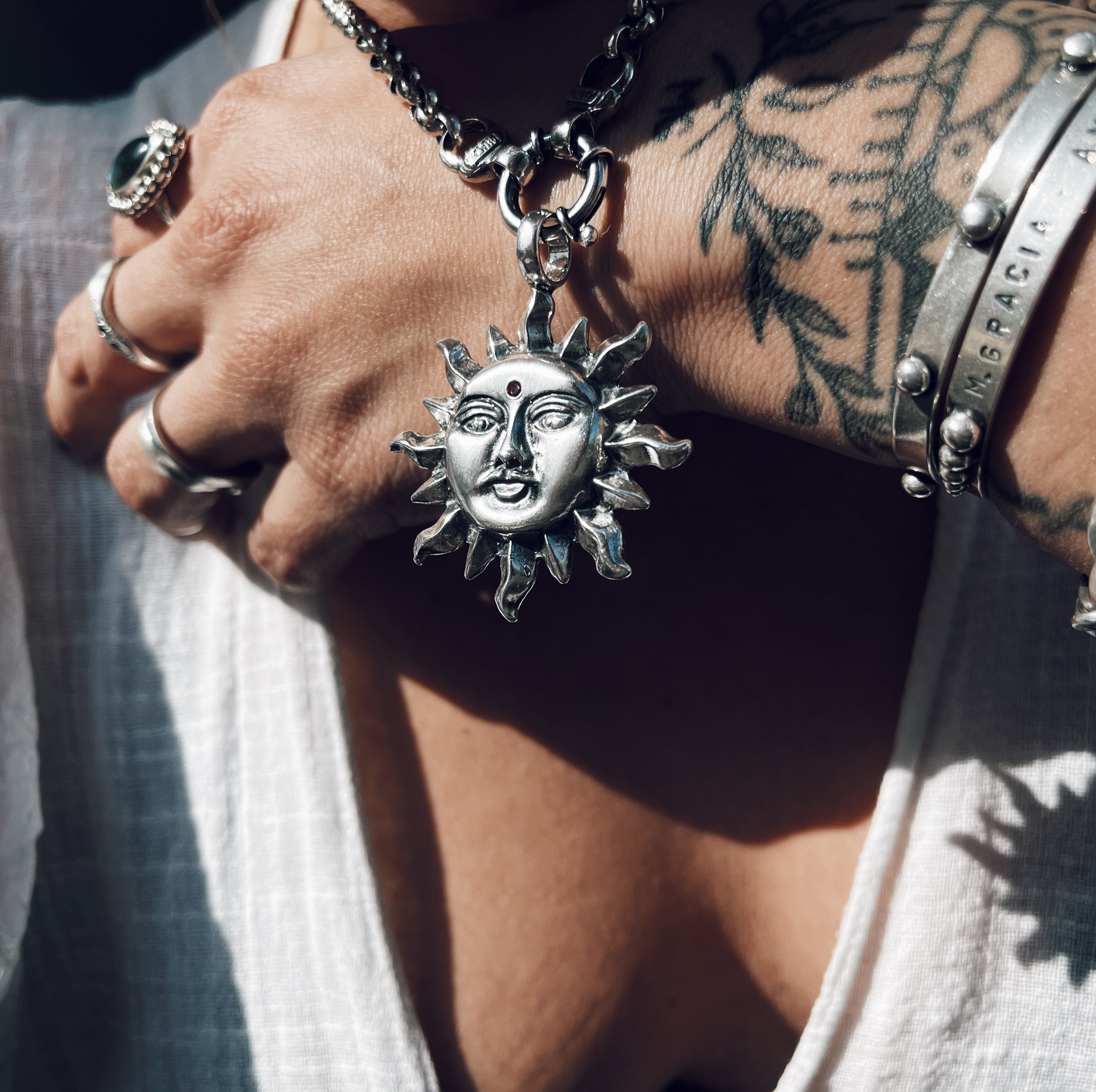 Colgante Sol Bindi XL