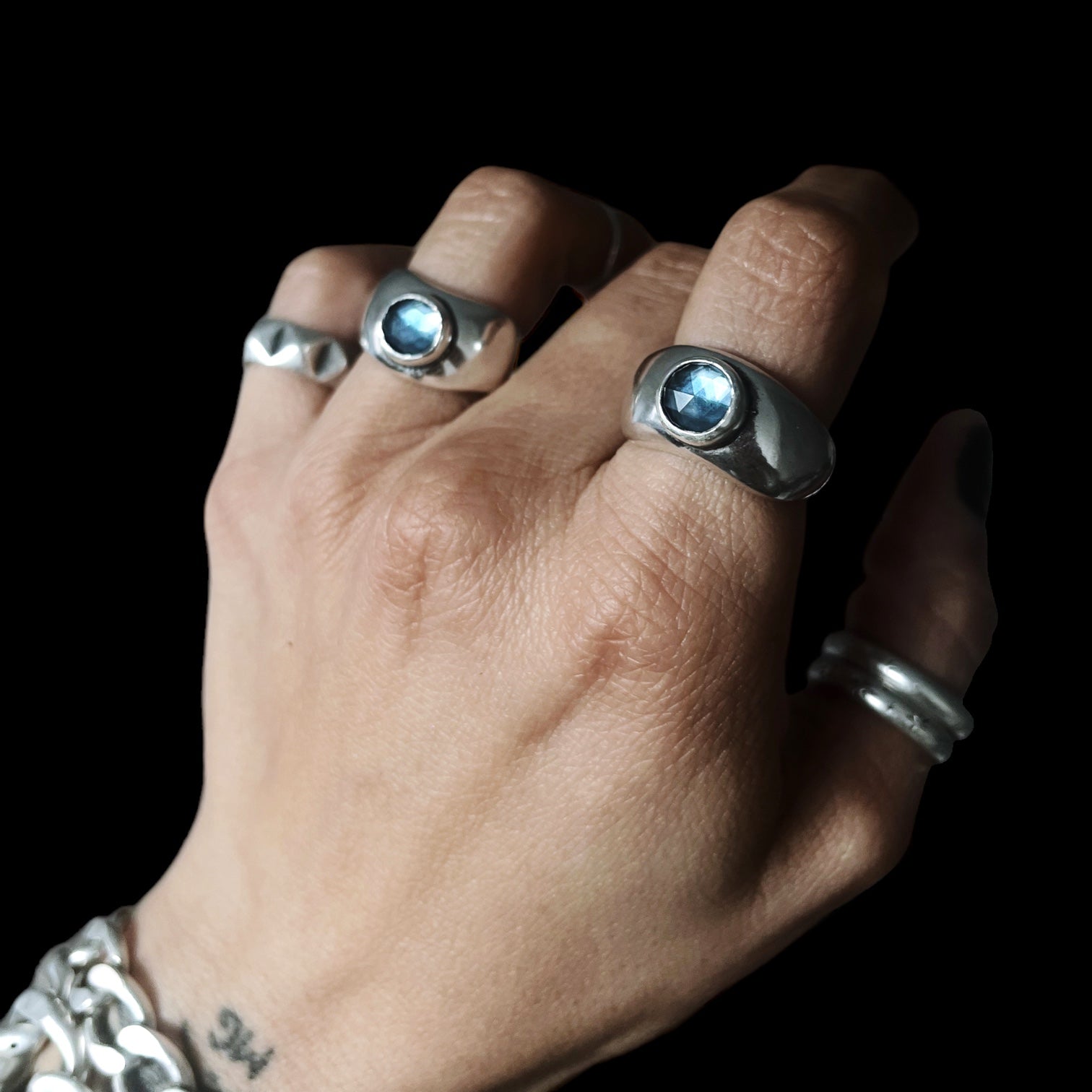 Anillo Ayla - Blue Shade