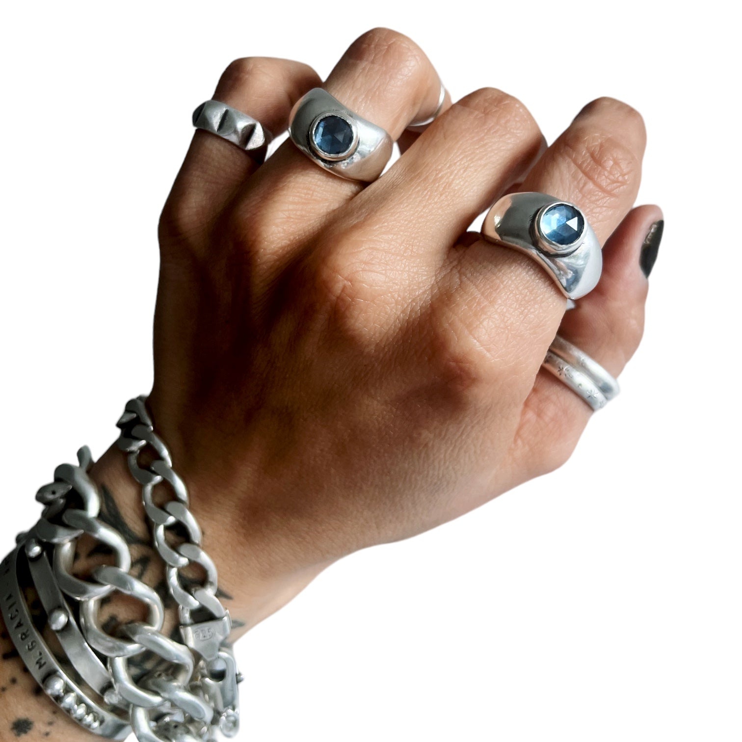 Anillo Ayla - Blue Shade