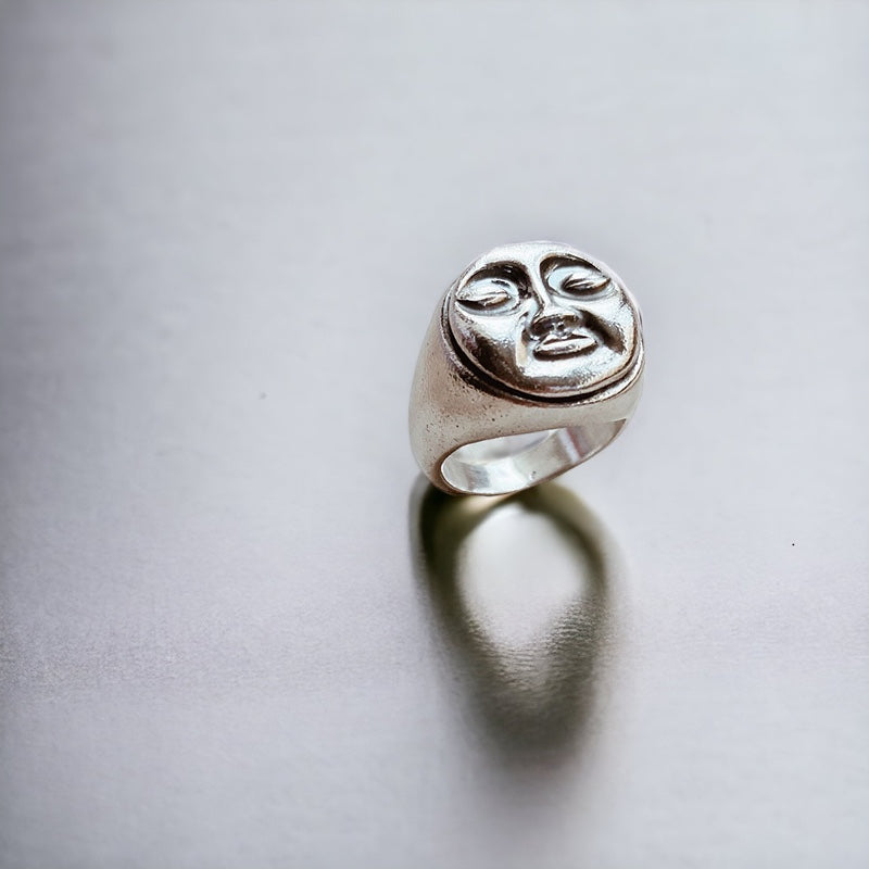 Anillo Sello Moonface