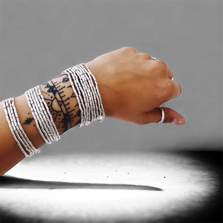 Pulsera o collar Mostacilla Retro Largo