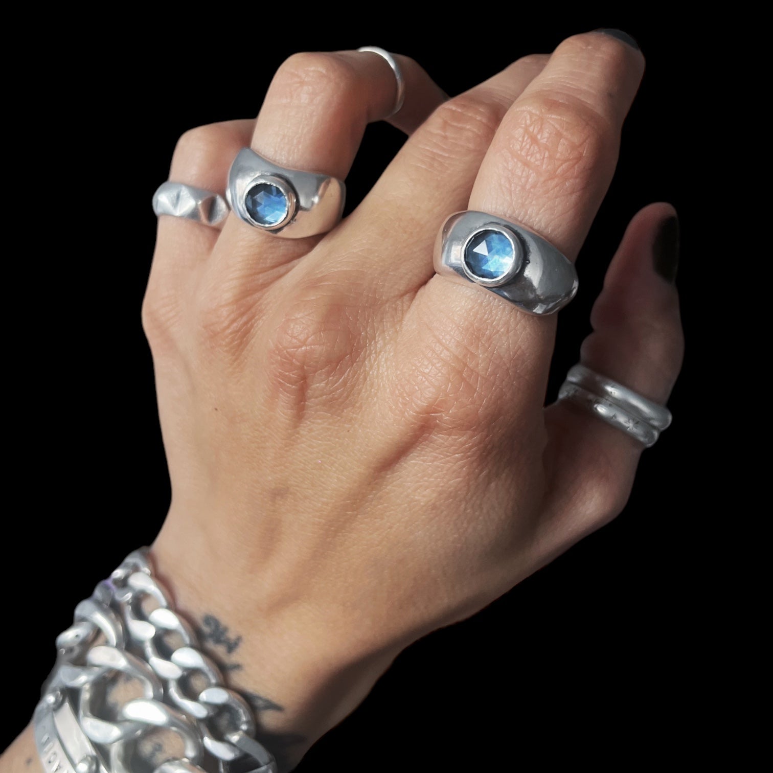 Anillo Ayla - Blue Shade