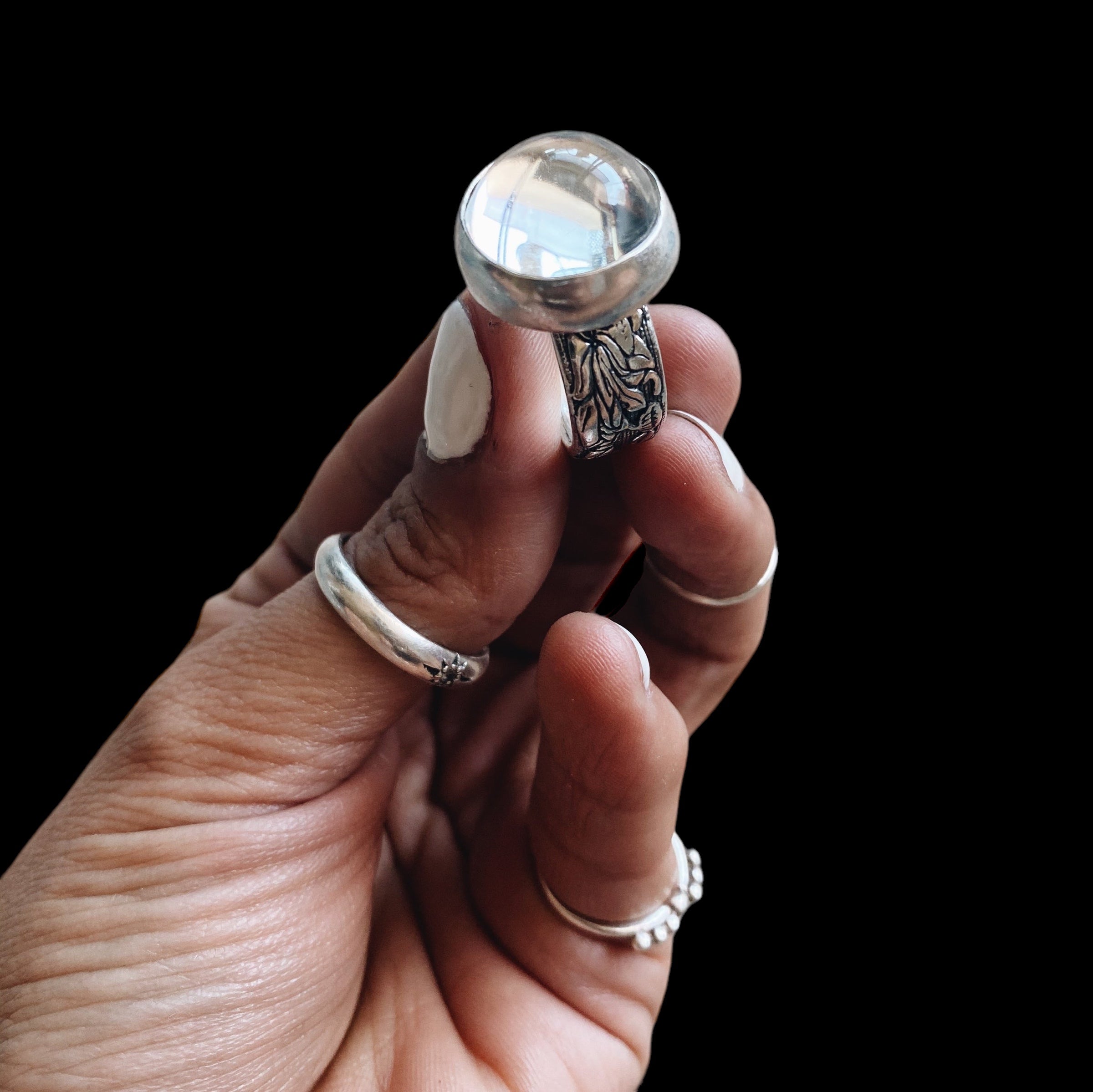 Anillo Flamenco Domo