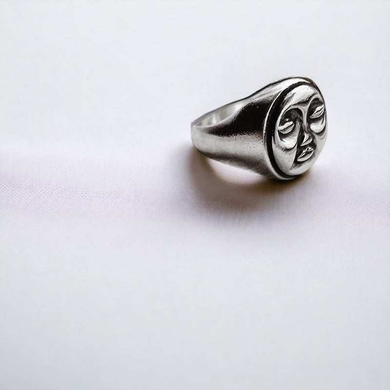 Anillo Sello Moonface