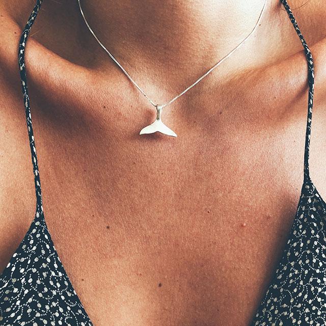 Collar Cola de ballena