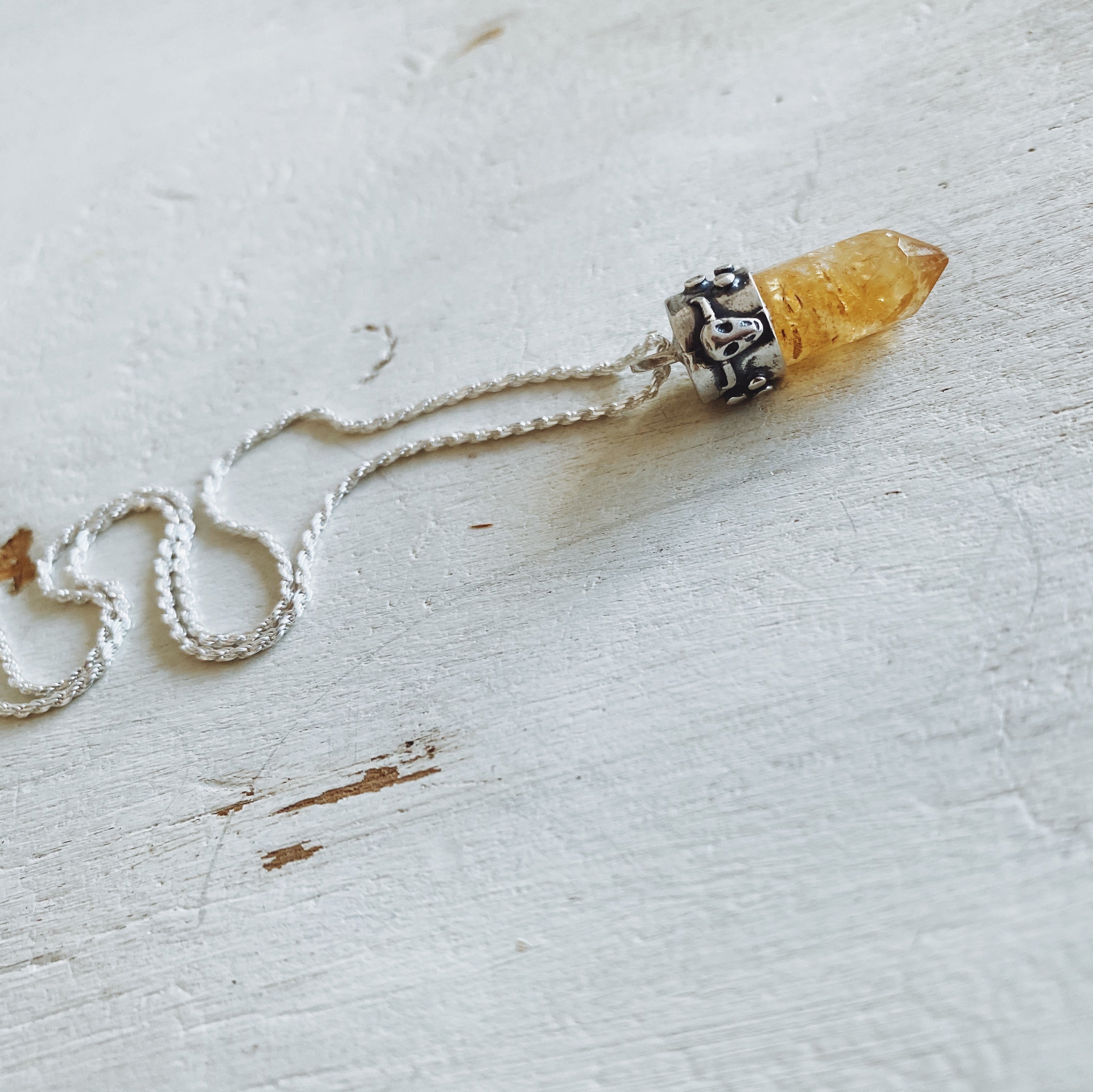 Colgante Punta Tijuana Citrino