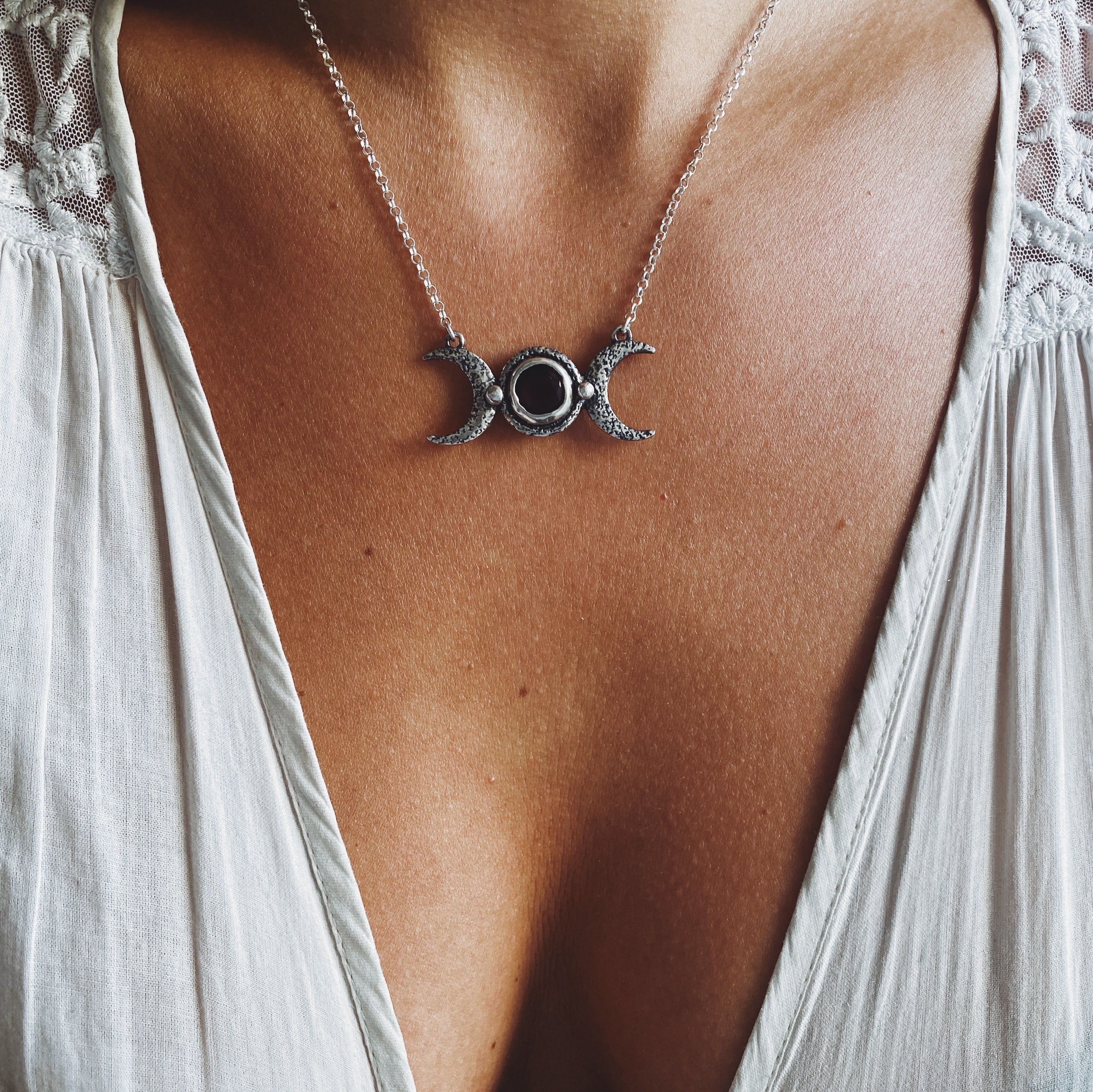 Collar Hecate Amatista Fasetada