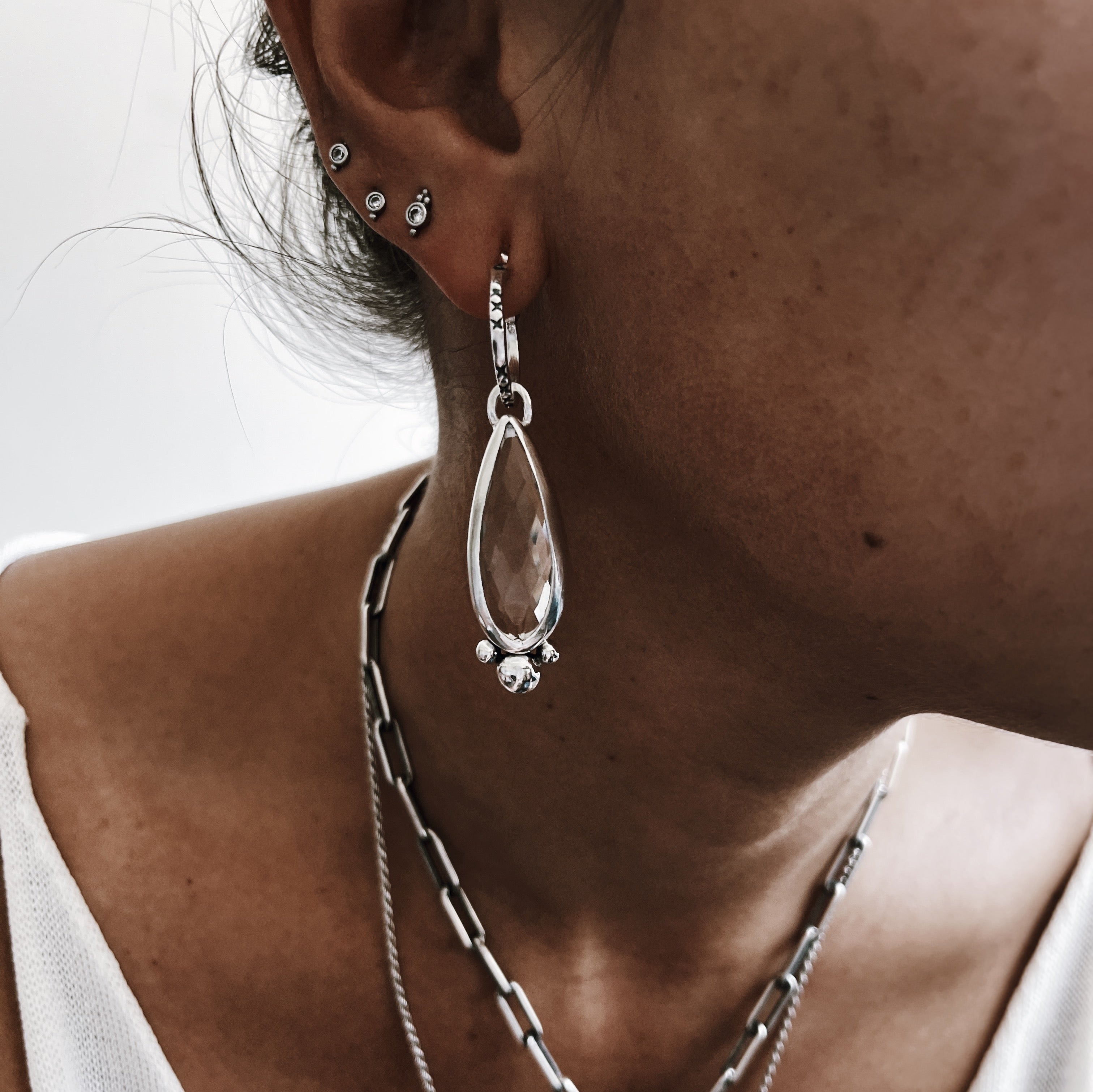 Aros Big Drop / elige la piedra