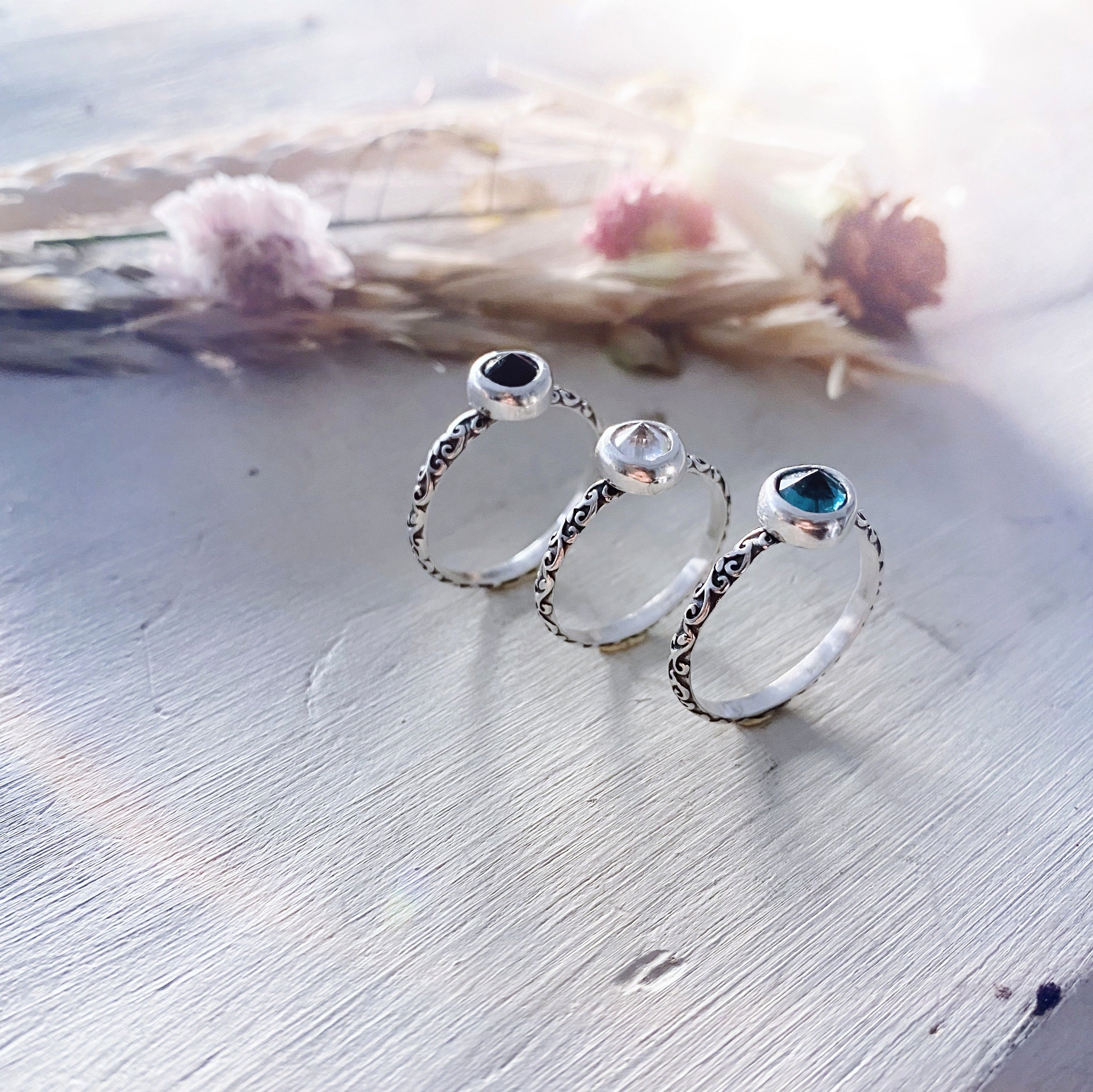 Anillo Minimal Barroco