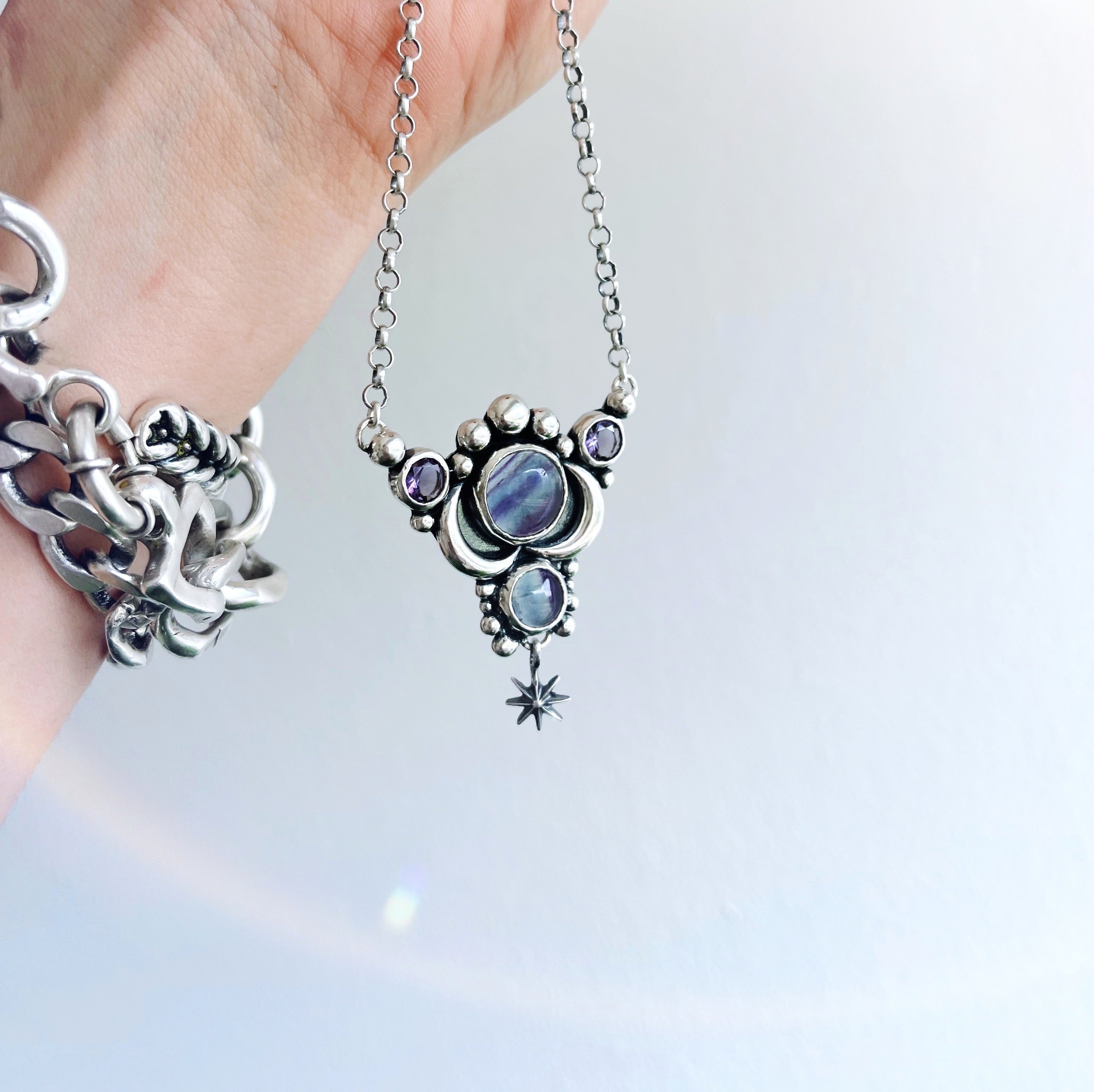 Collar Sailor Moon / Fluoritas