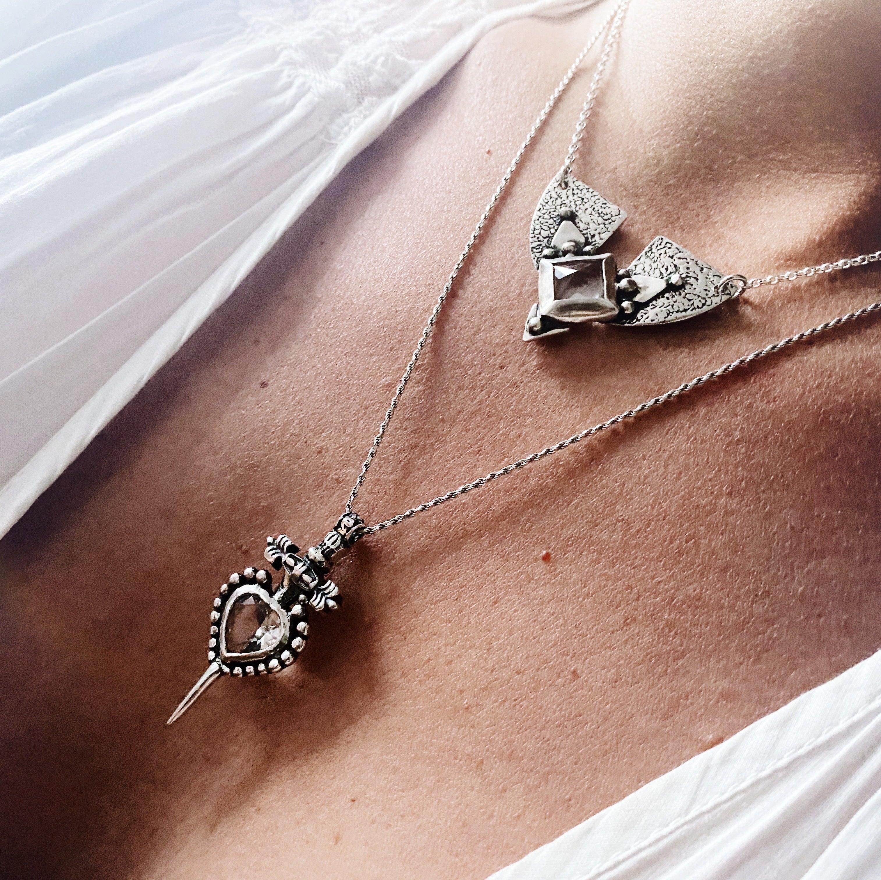 Colgante Detente Florence Cuarzo