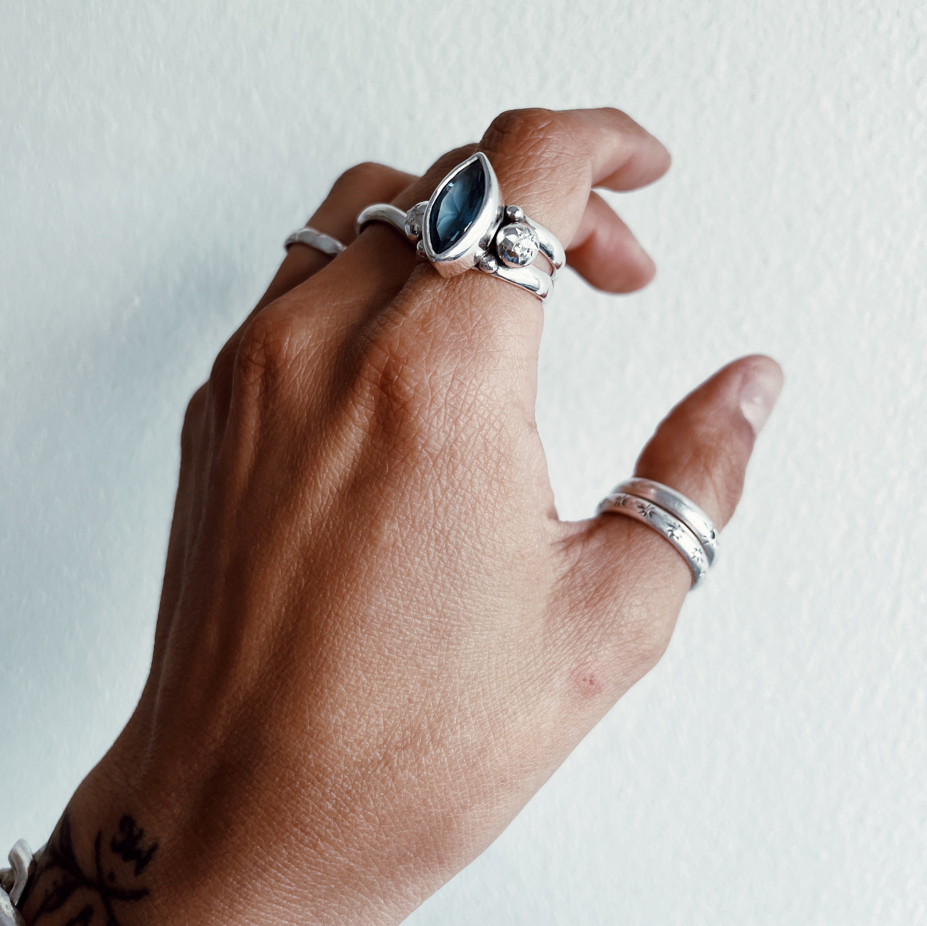 Anillo Jacinta / piedra a elección