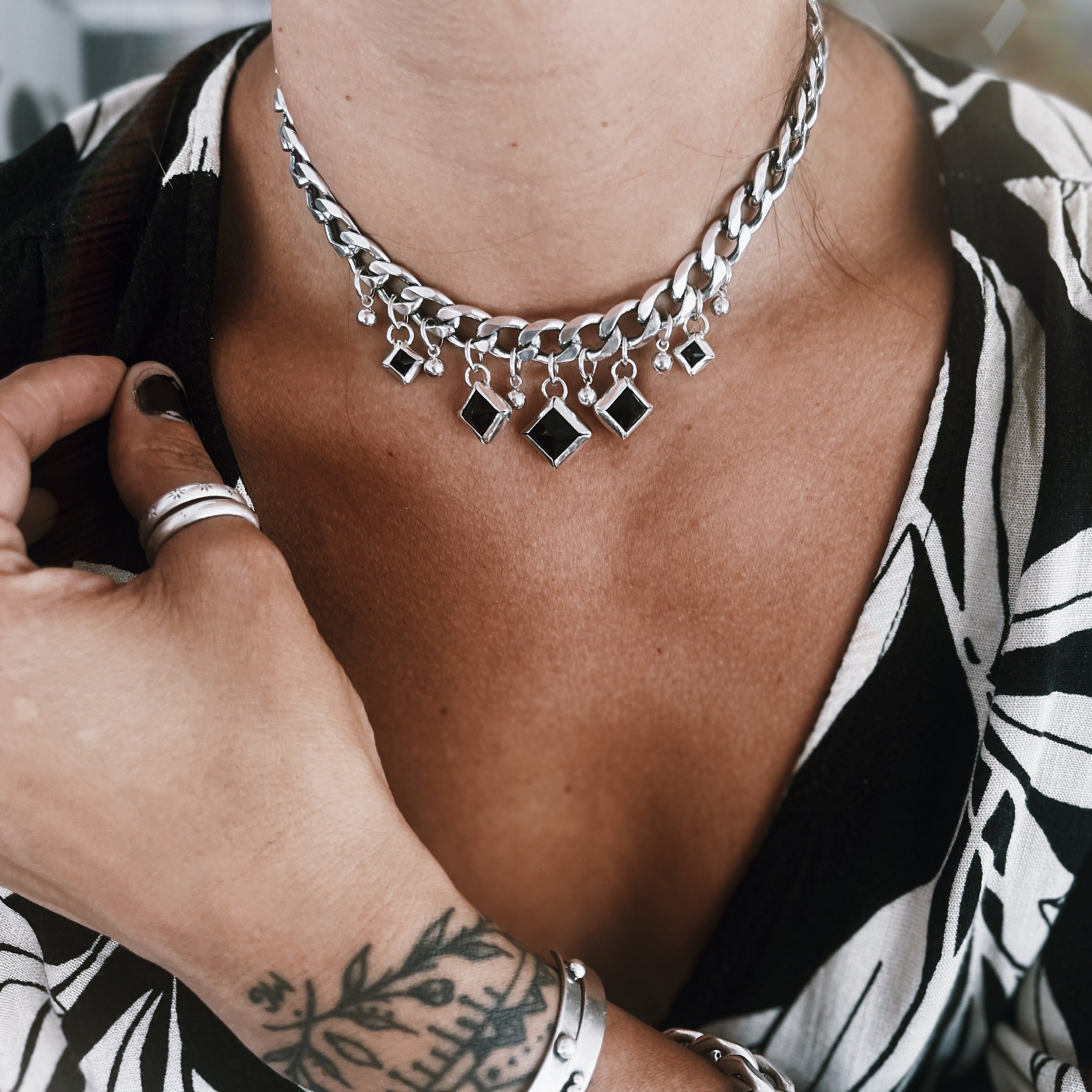 Choker Summer Glam - Onix