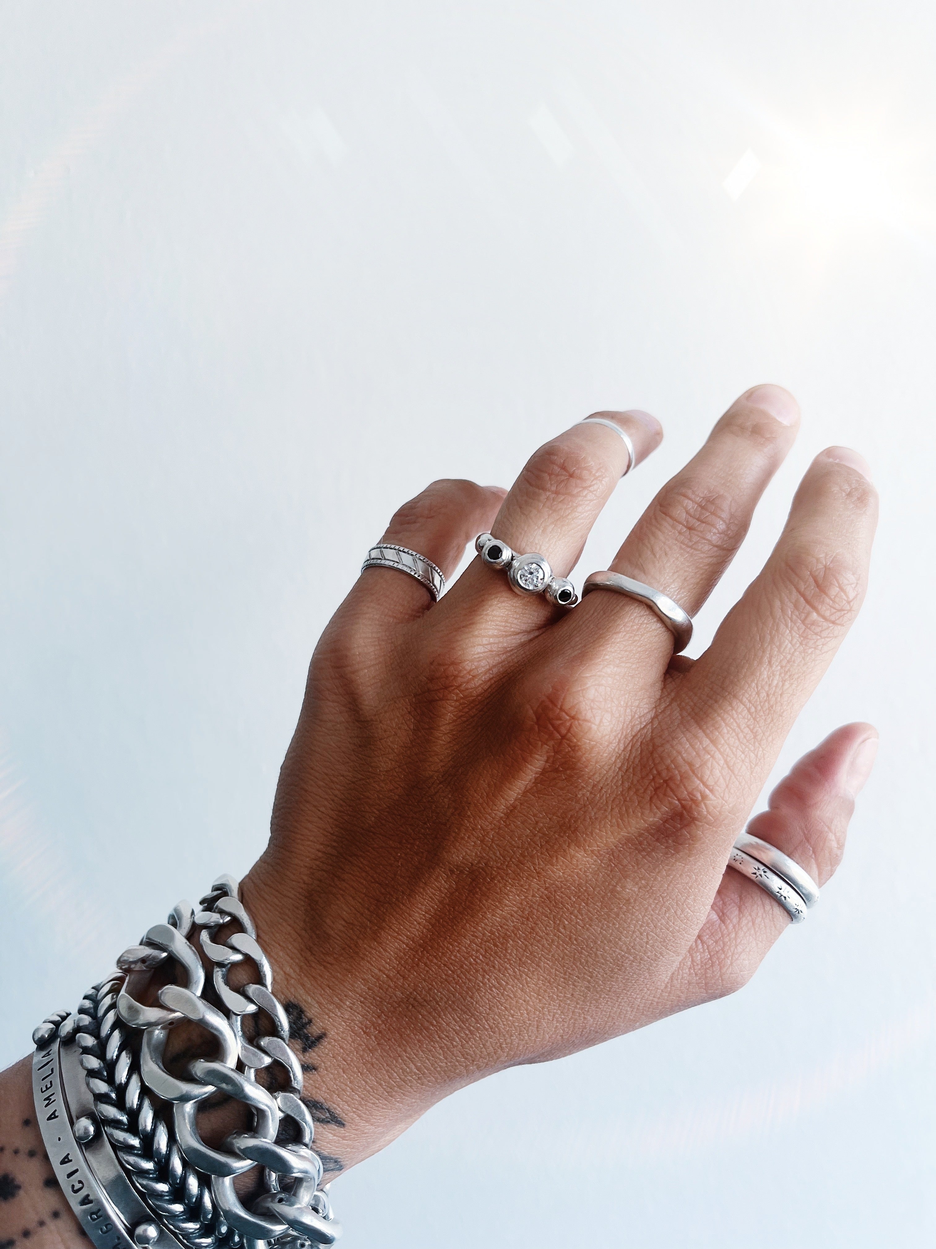 Anillo Maia / piedra a elección