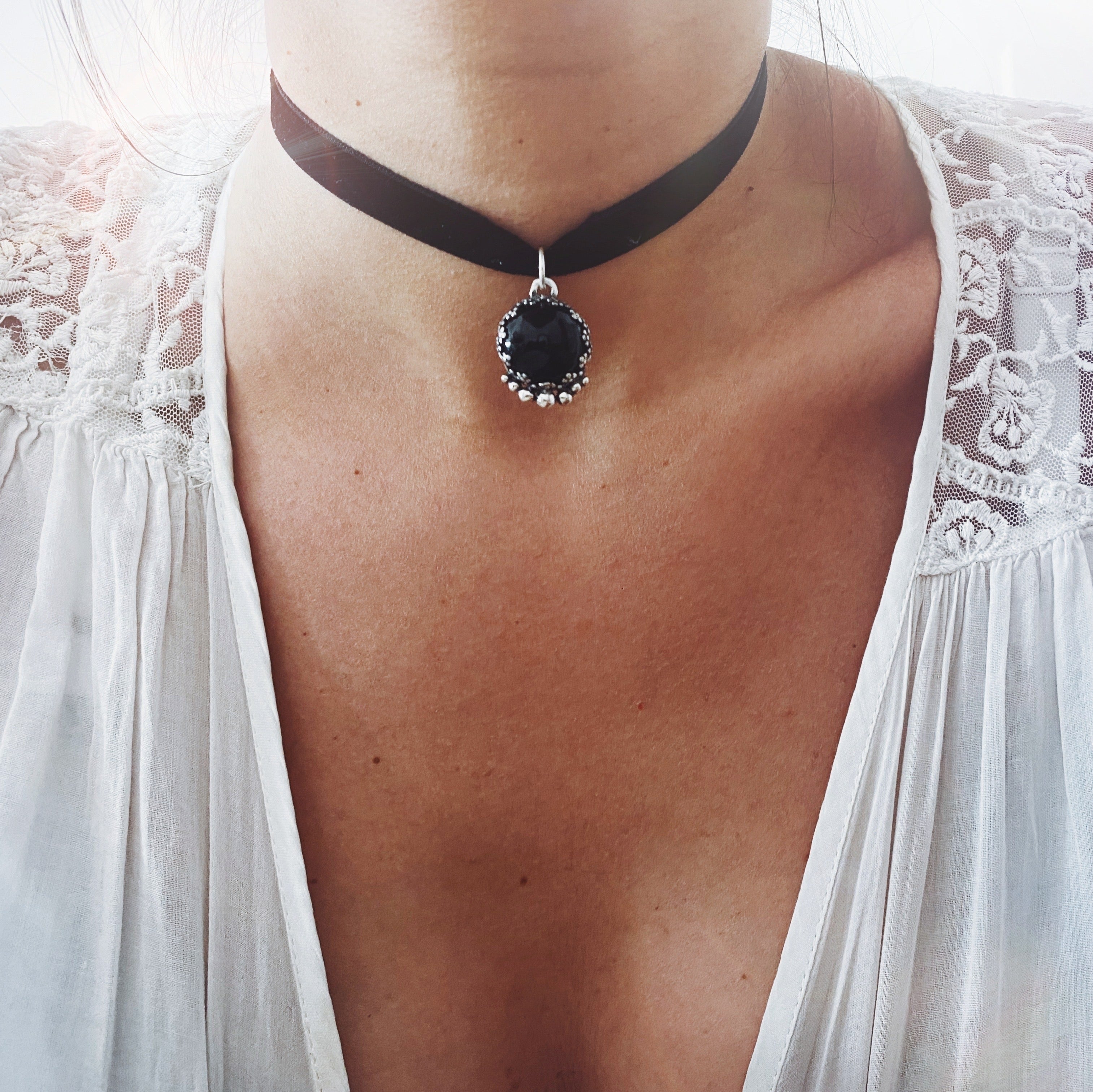 Choker Onix Sexy Lace