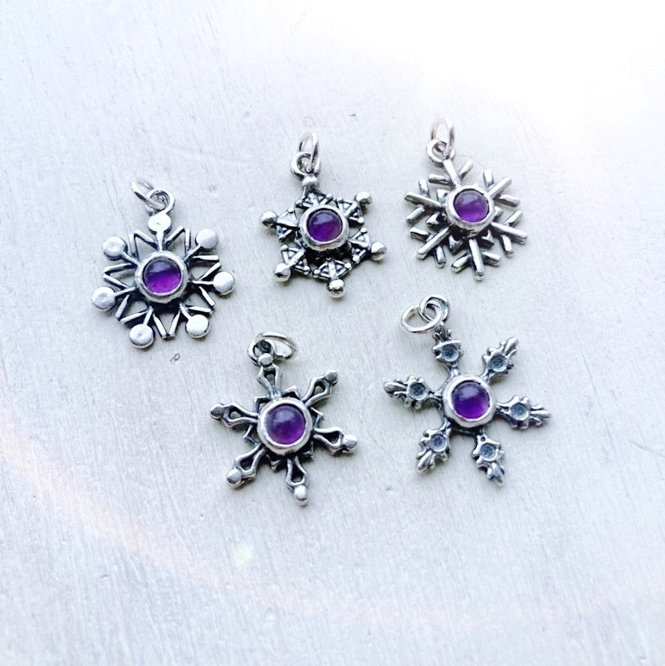 Colgantes Copitos Amatista