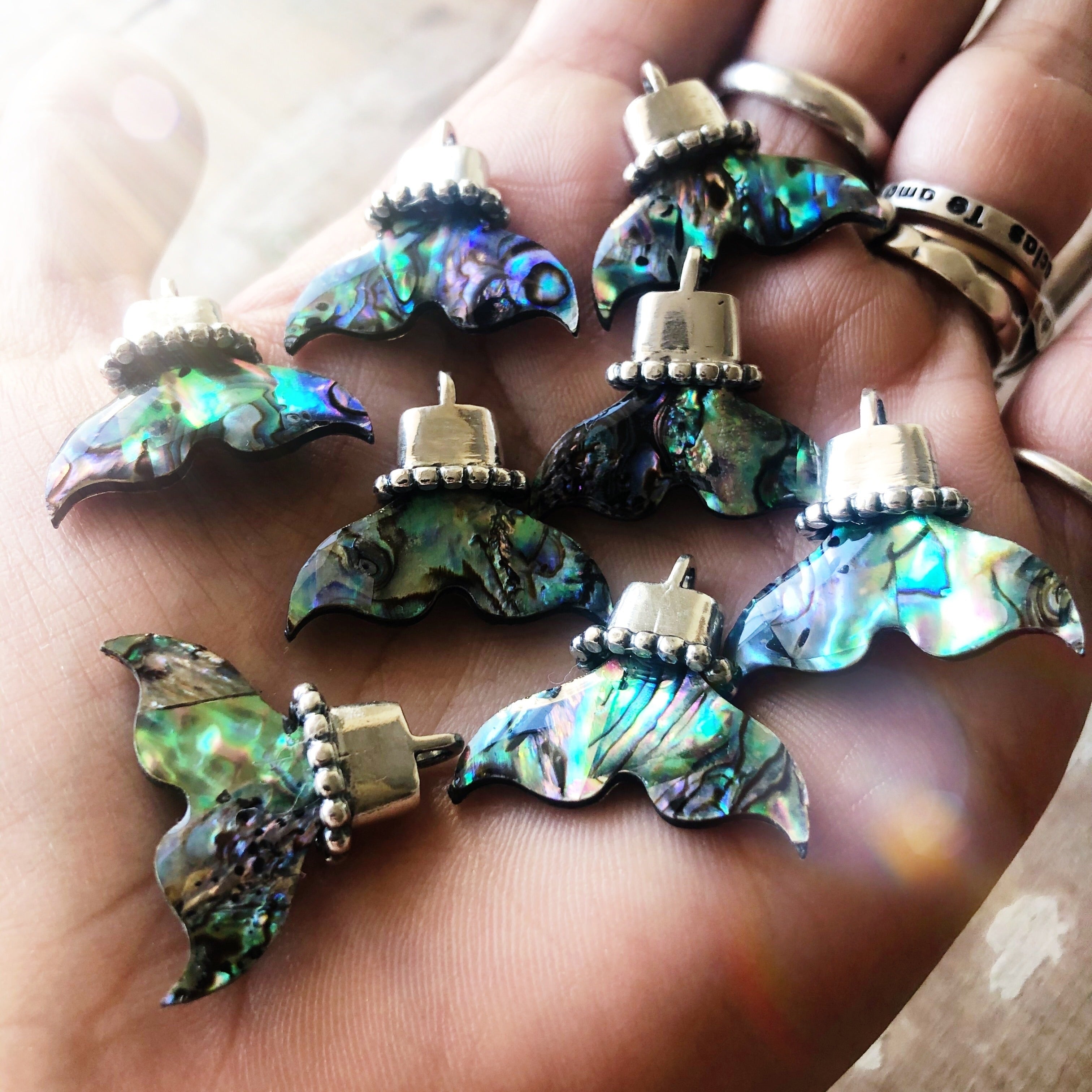 Colgante Cola de Sirena Abalone