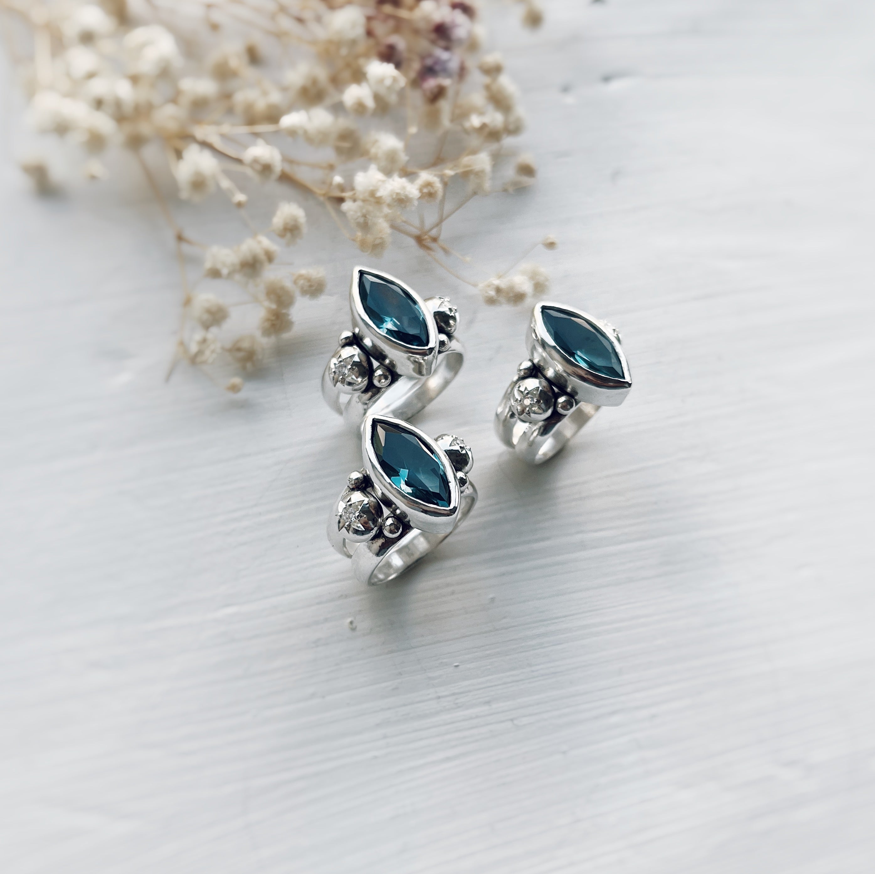 Anillo Jacinta / piedra a elección