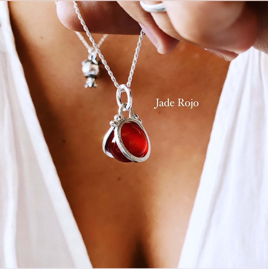 Colgante Mini Halo Antiestress "L” Cuatro Pelotitas - Varias Piedras