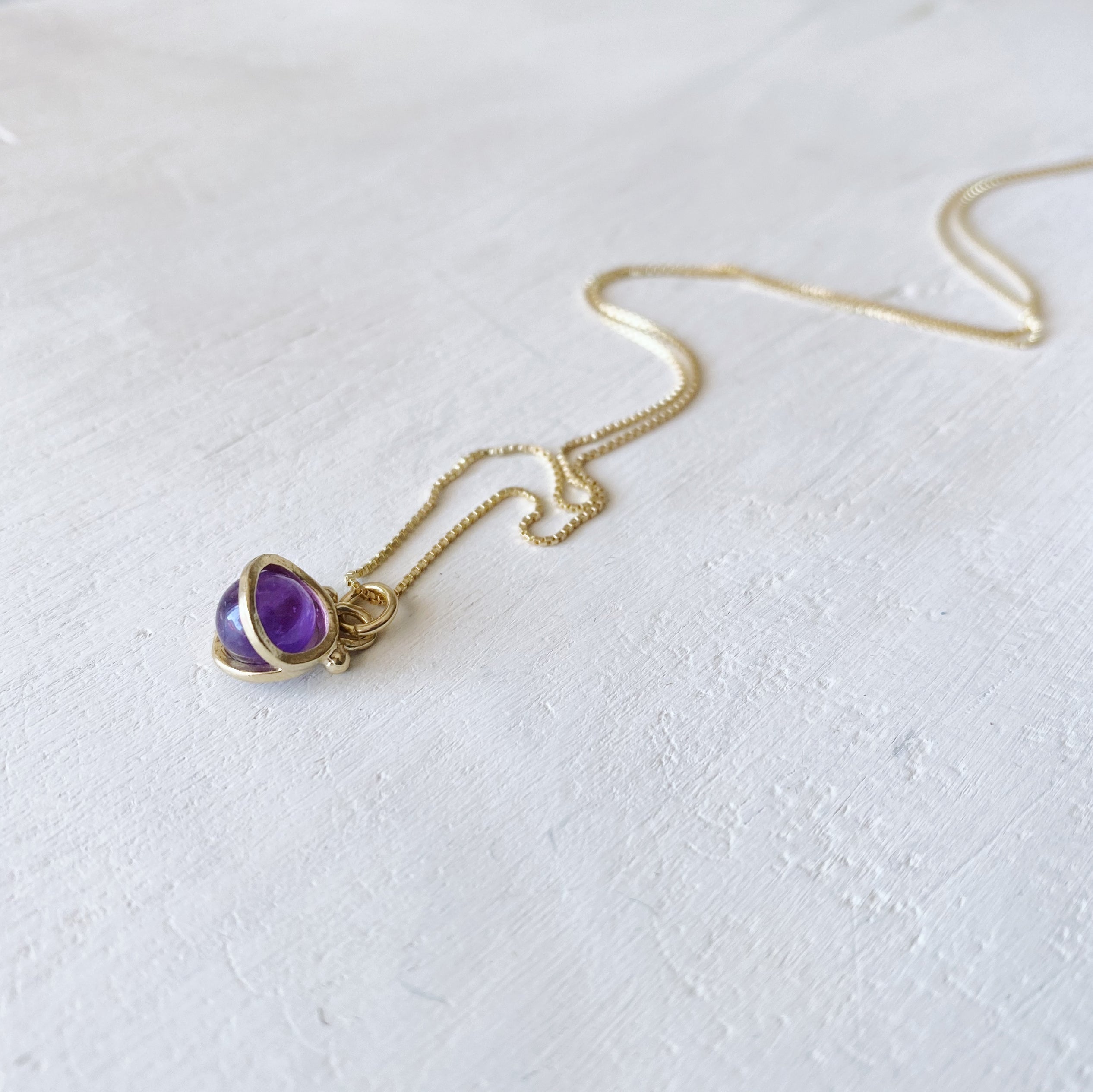 Collar Mini Halo S Gold / Piedra a eleccion