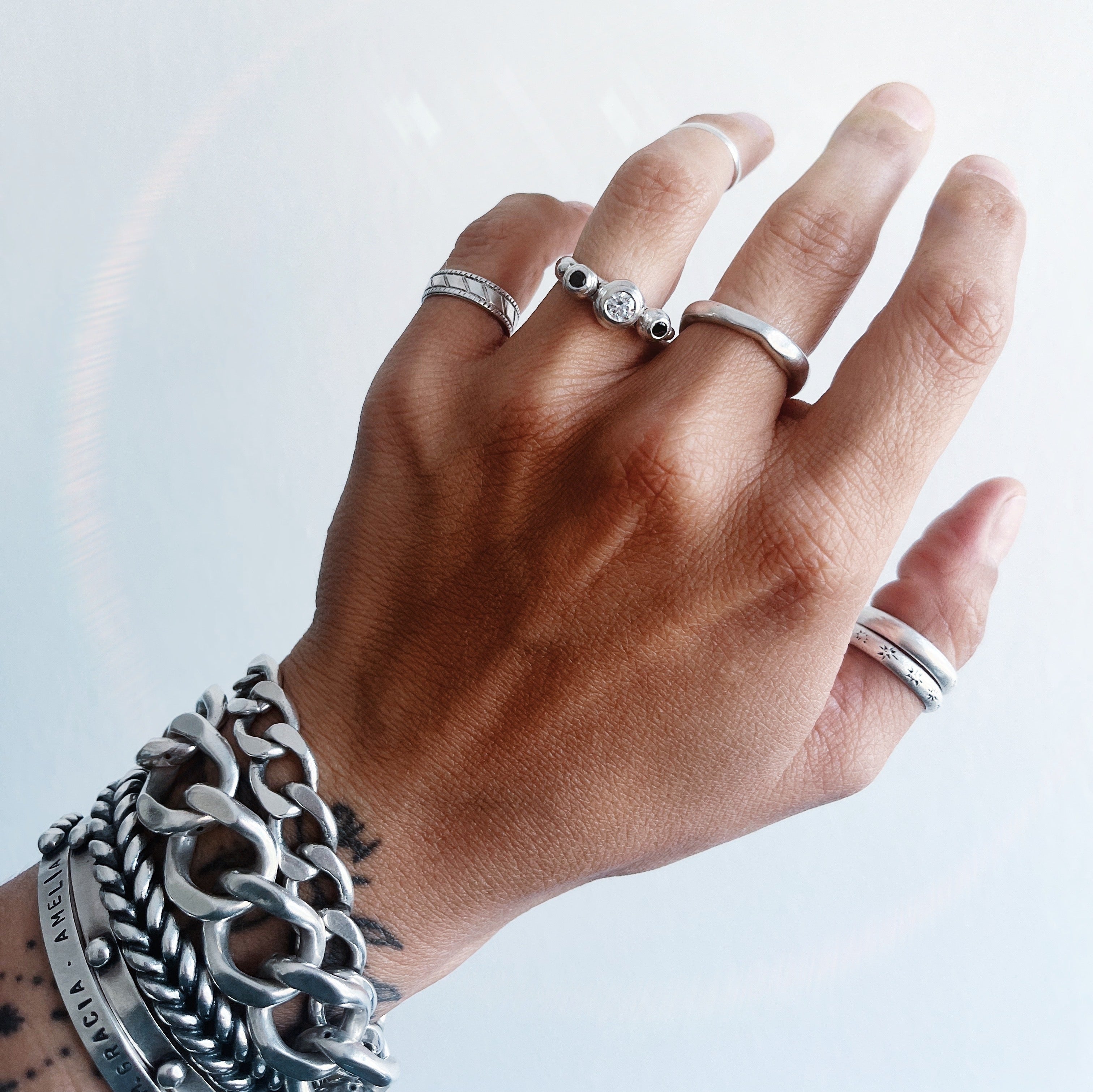 Anillo Maia / piedra a elección