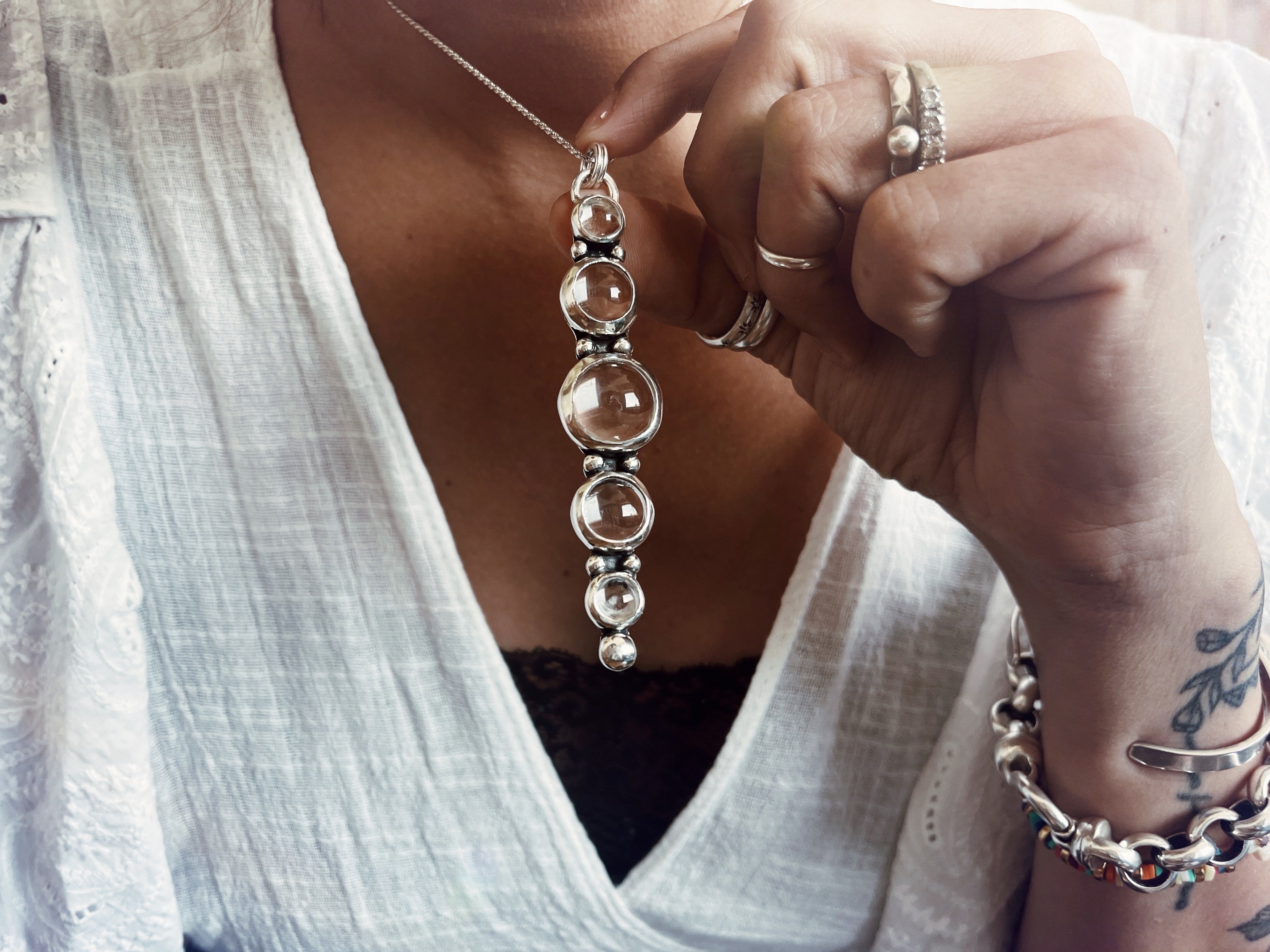 Collar Interestelar White